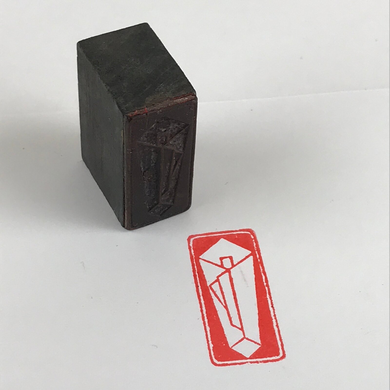 Japanese Wooden Carved Stamp Hanko Inkan Seal Noshi Mark Office Supplies HS106