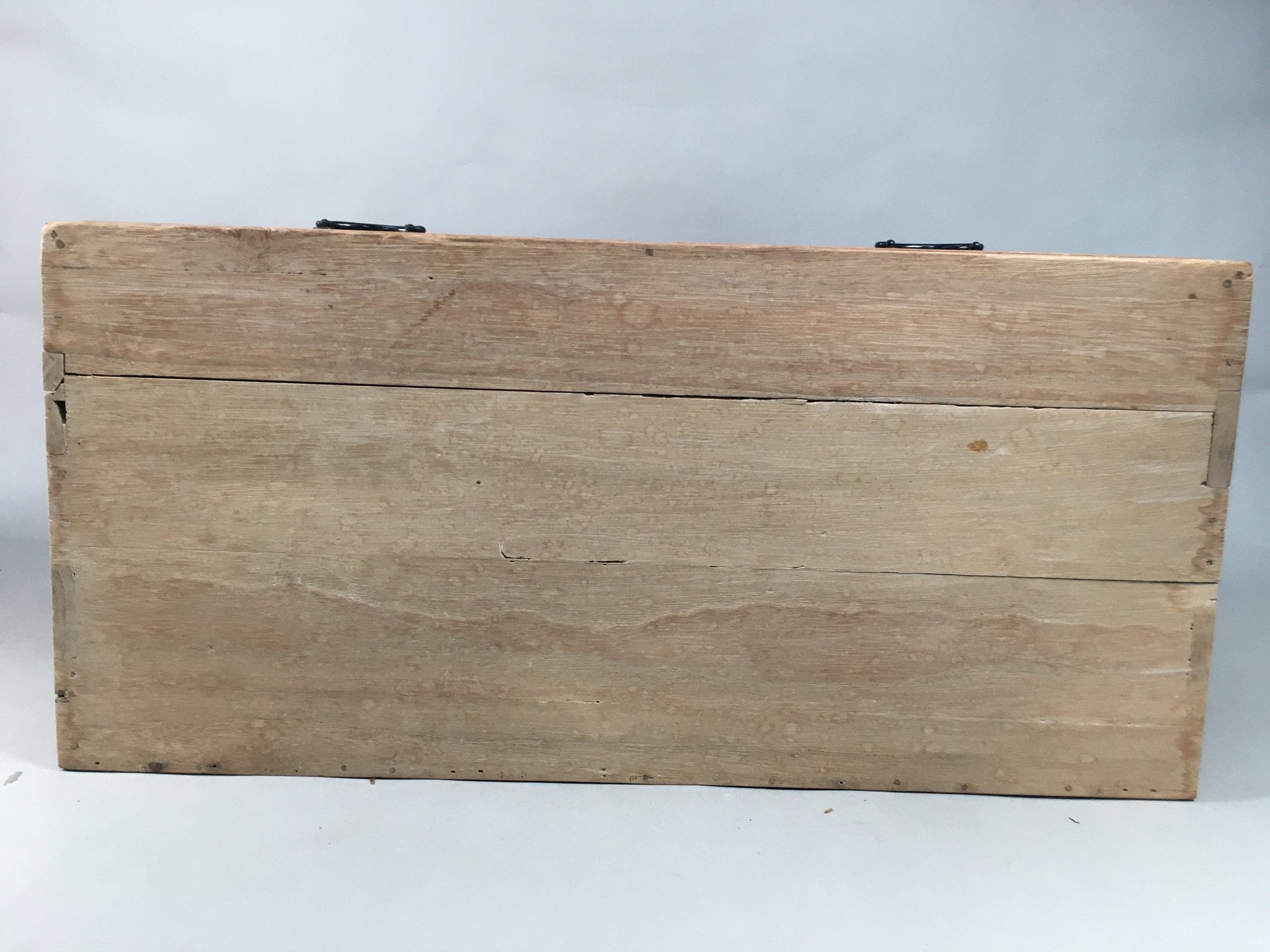 Japanese Wooden Chest Vtg Tansu 6 Drawer Sliding Door Brown T225