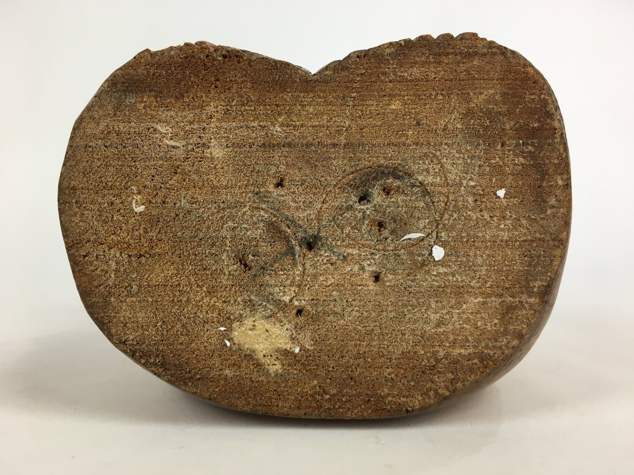 Japanese Wooden Daikokuten Statue Vtg Wood Carving 7 Lucky Gods Brown BD817