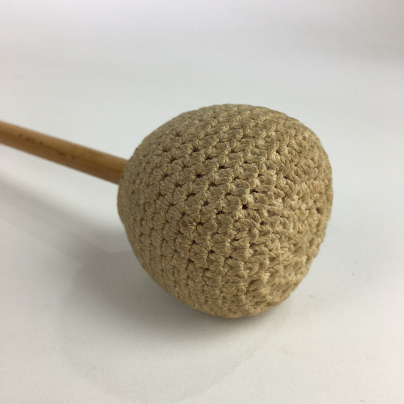 Japanese Wooden Drum Mokugyo Buddhist Altar Fitting Vtg Carving BU732