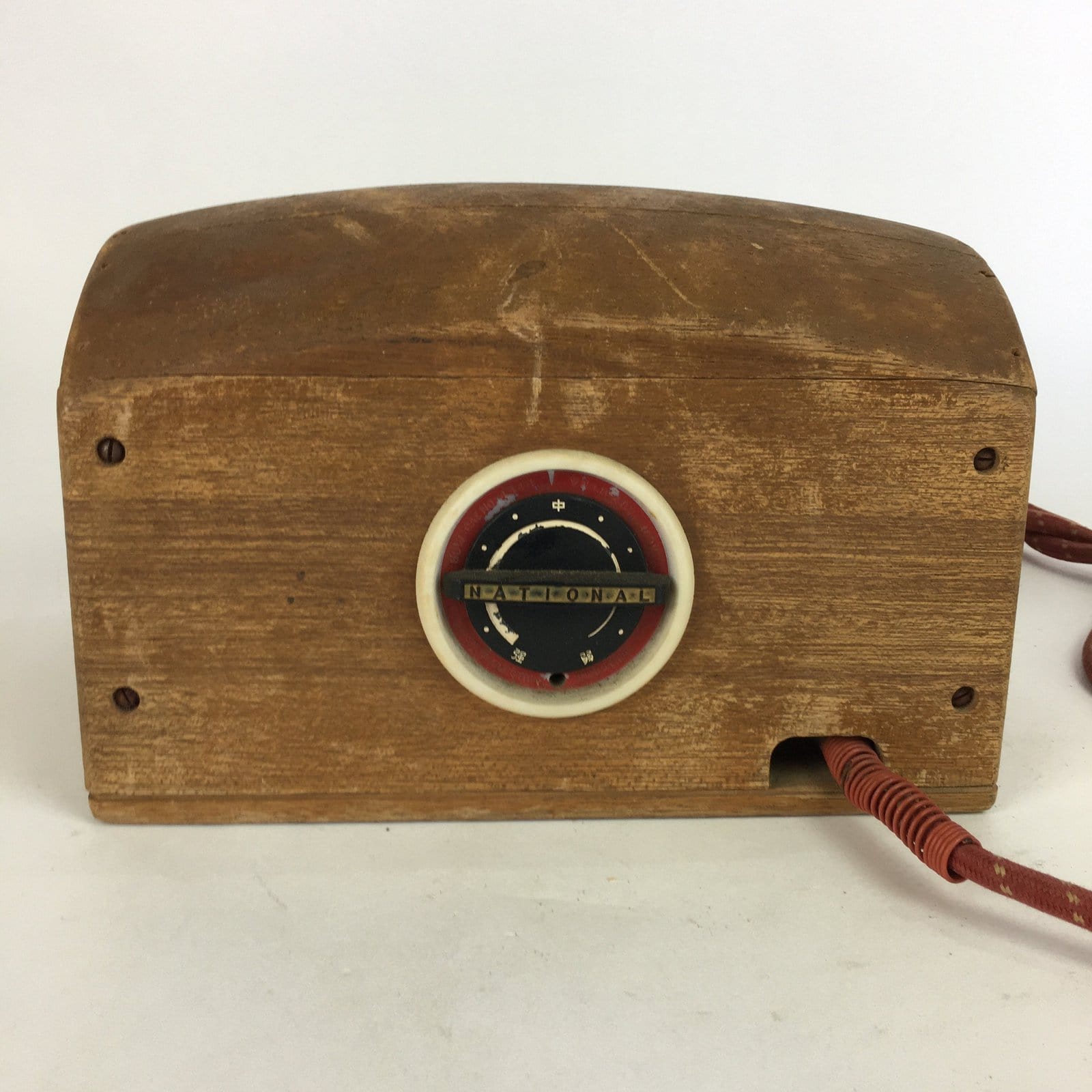 Japanese Wooden Electric Heater Vtg Kotatsu Table Matsushita National Brown JK22