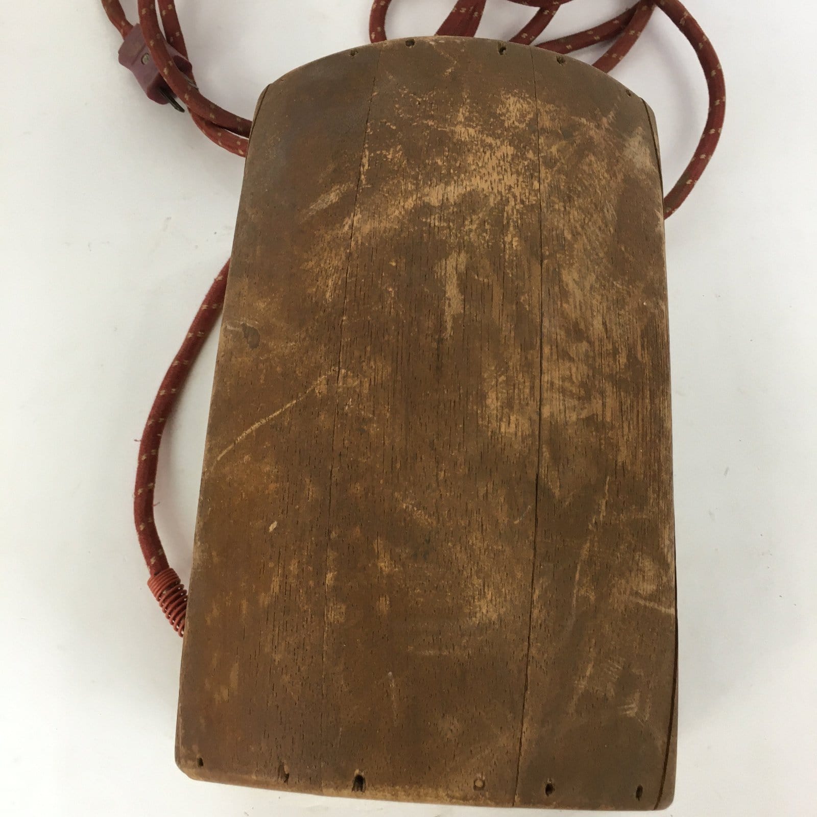 Japanese Wooden Electric Heater Vtg Kotatsu Table Matsushita National Brown JK22