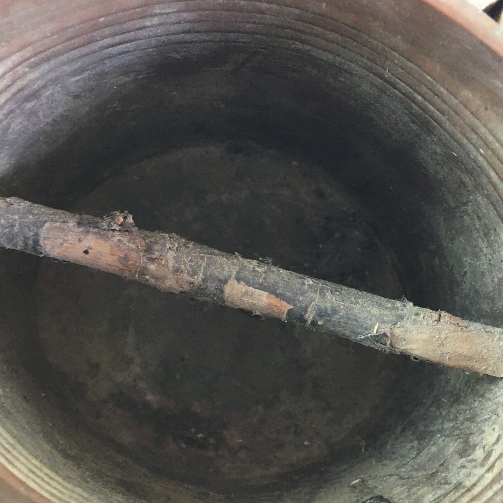 Japanese Wooden Flower Vase Kabin Vtg Flower Arrangement Ikebana FV999