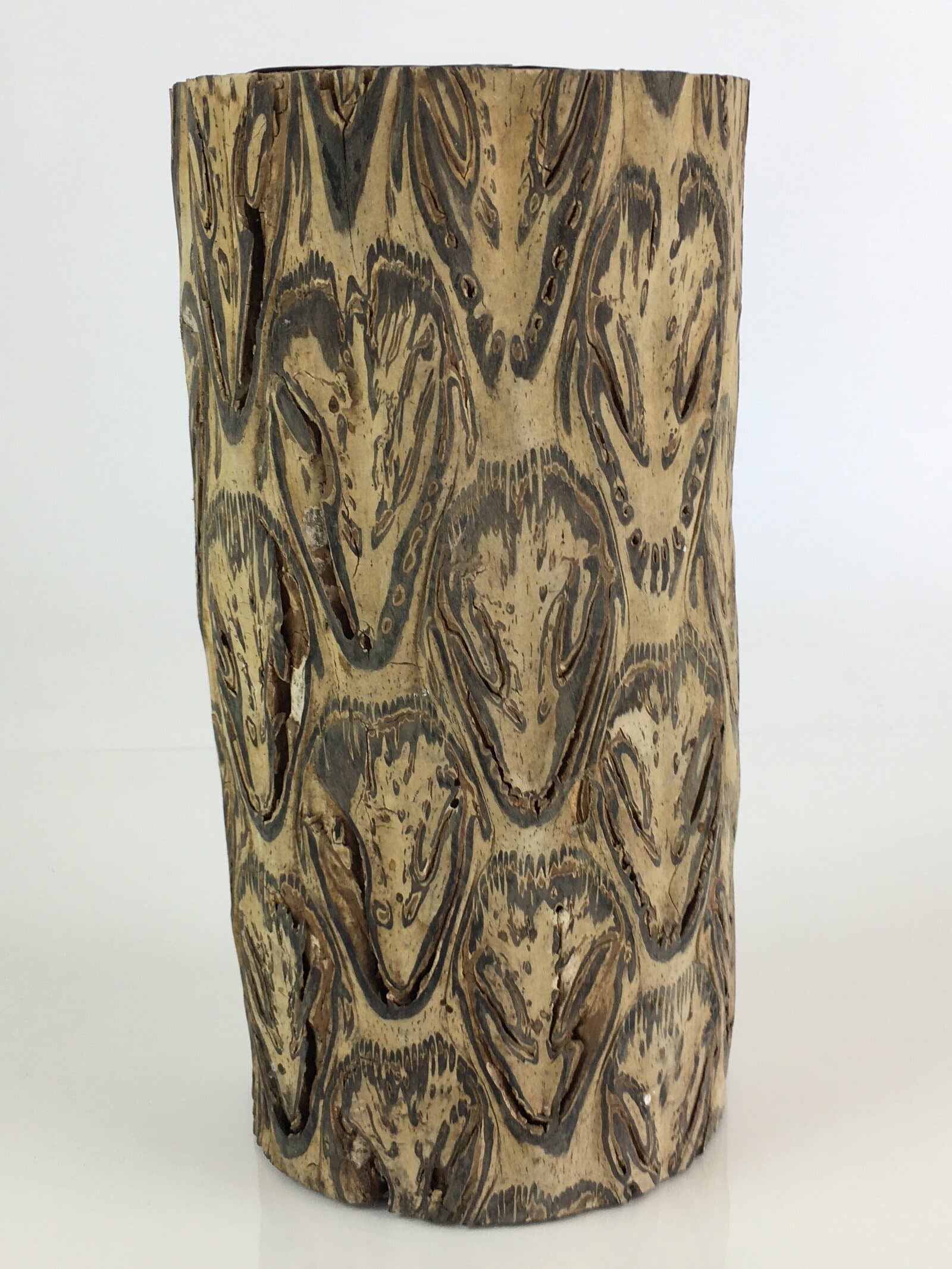 Japanese Wooden Flower Vase Kabin Vtg Flower Arrangement Ikebana FV999