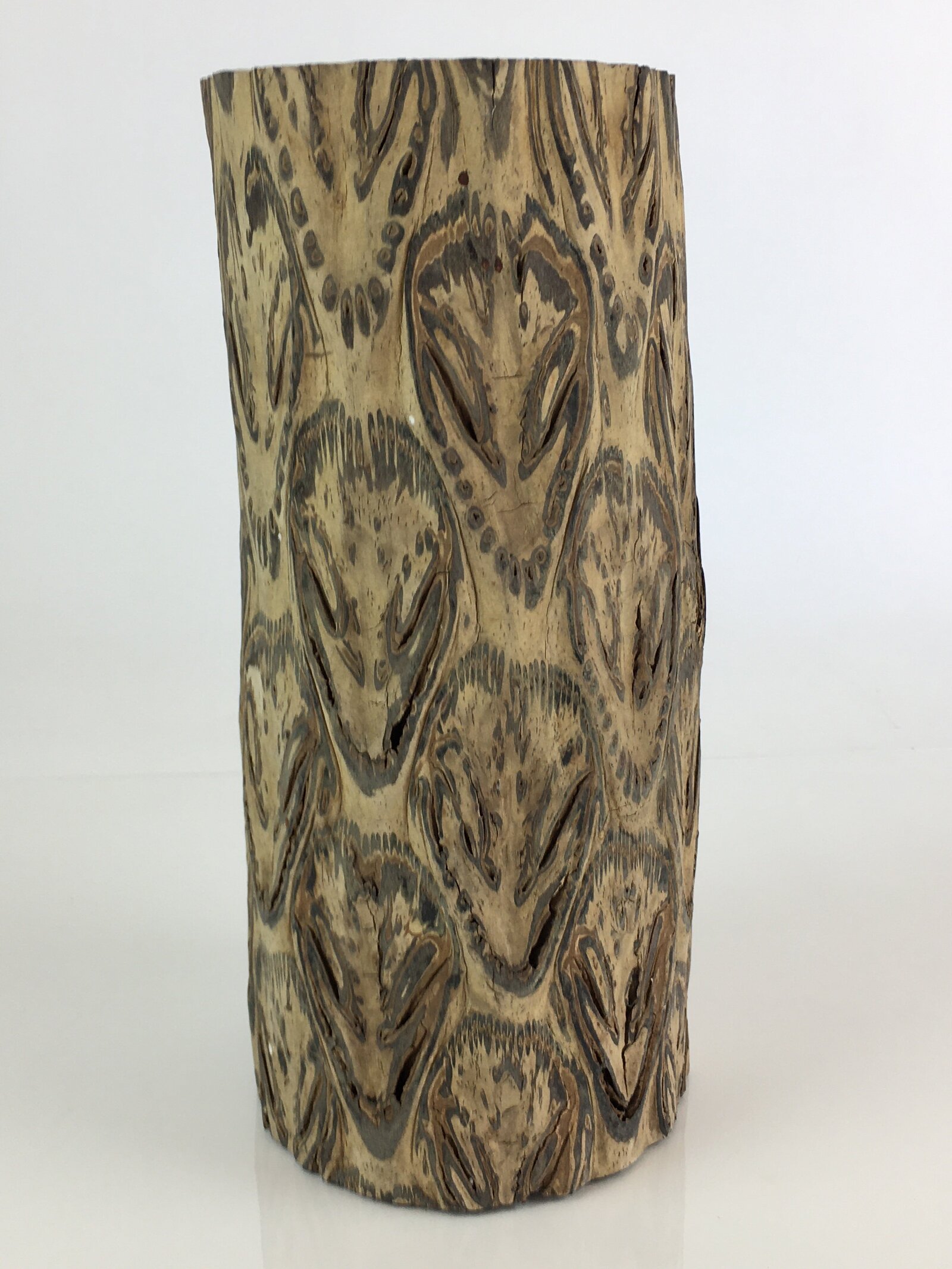 Japanese Wooden Flower Vase Kabin Vtg Flower Arrangement Ikebana FV999