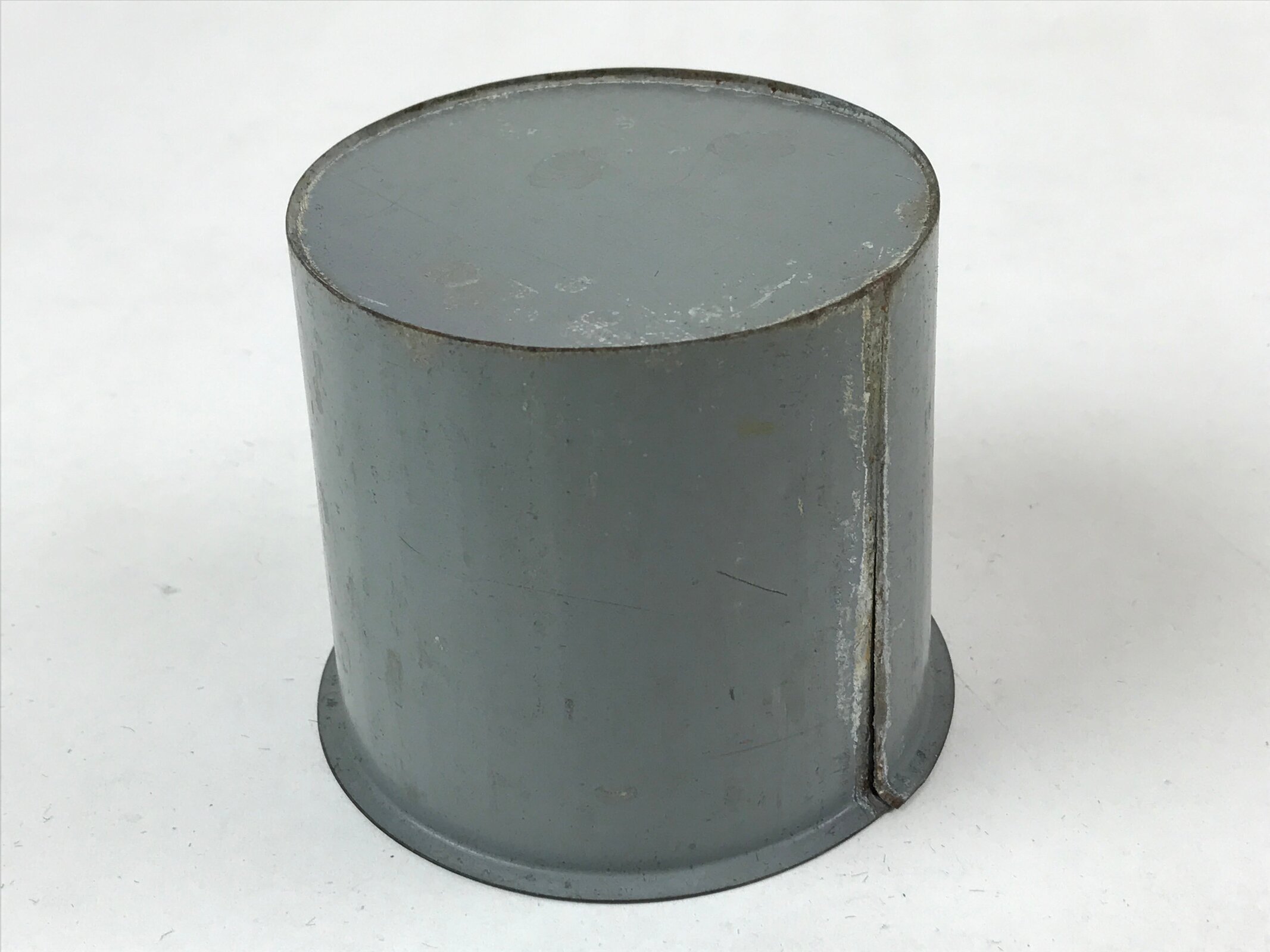 Japanese Wooden Flower Vase Kabin Vtg Ikebana Unique Shape Dark Brown FK88