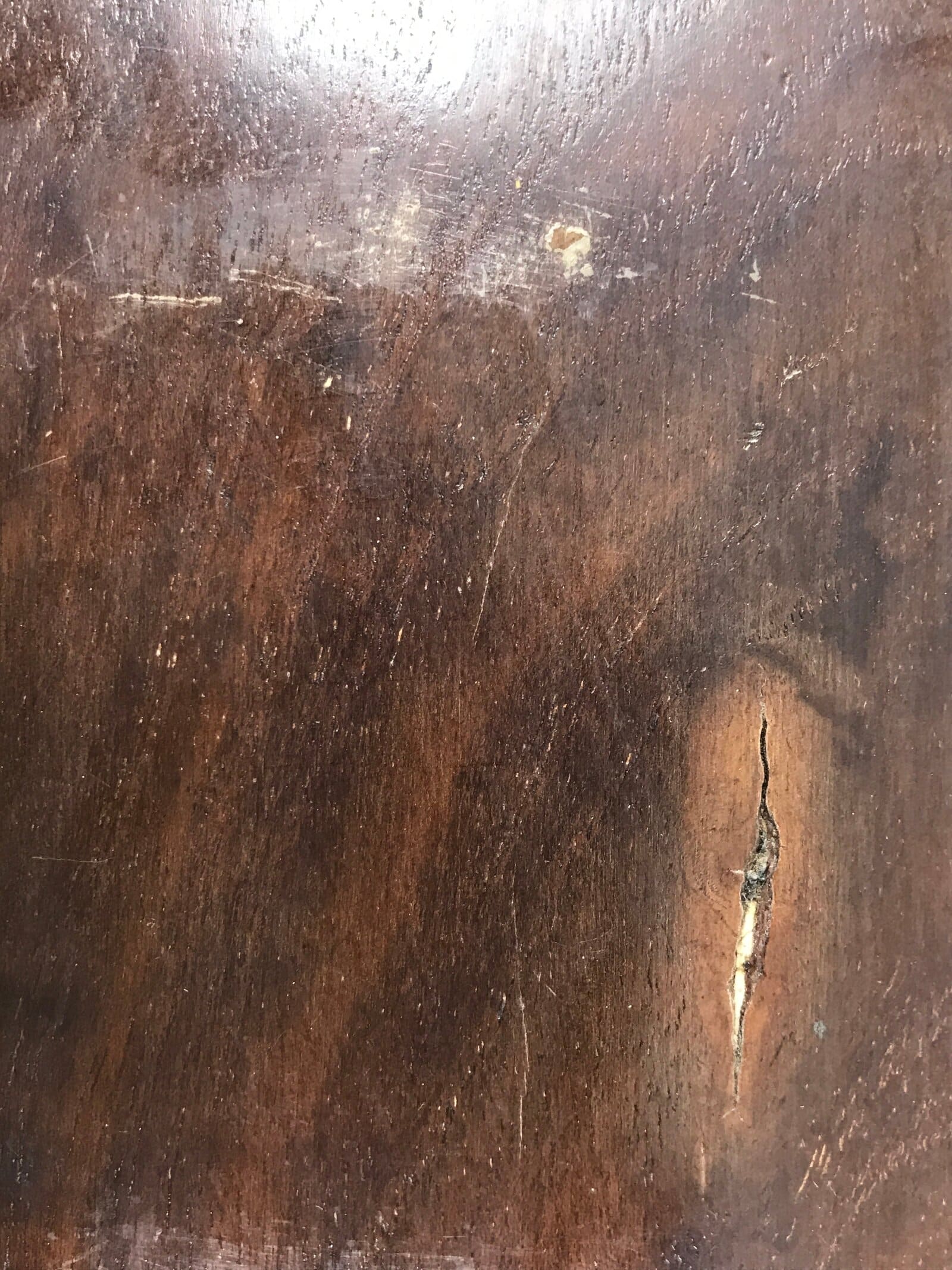 Japanese Wooden Flower Vase Stand Vtg Simple Kadai Board Ikebana Bonsai WT574