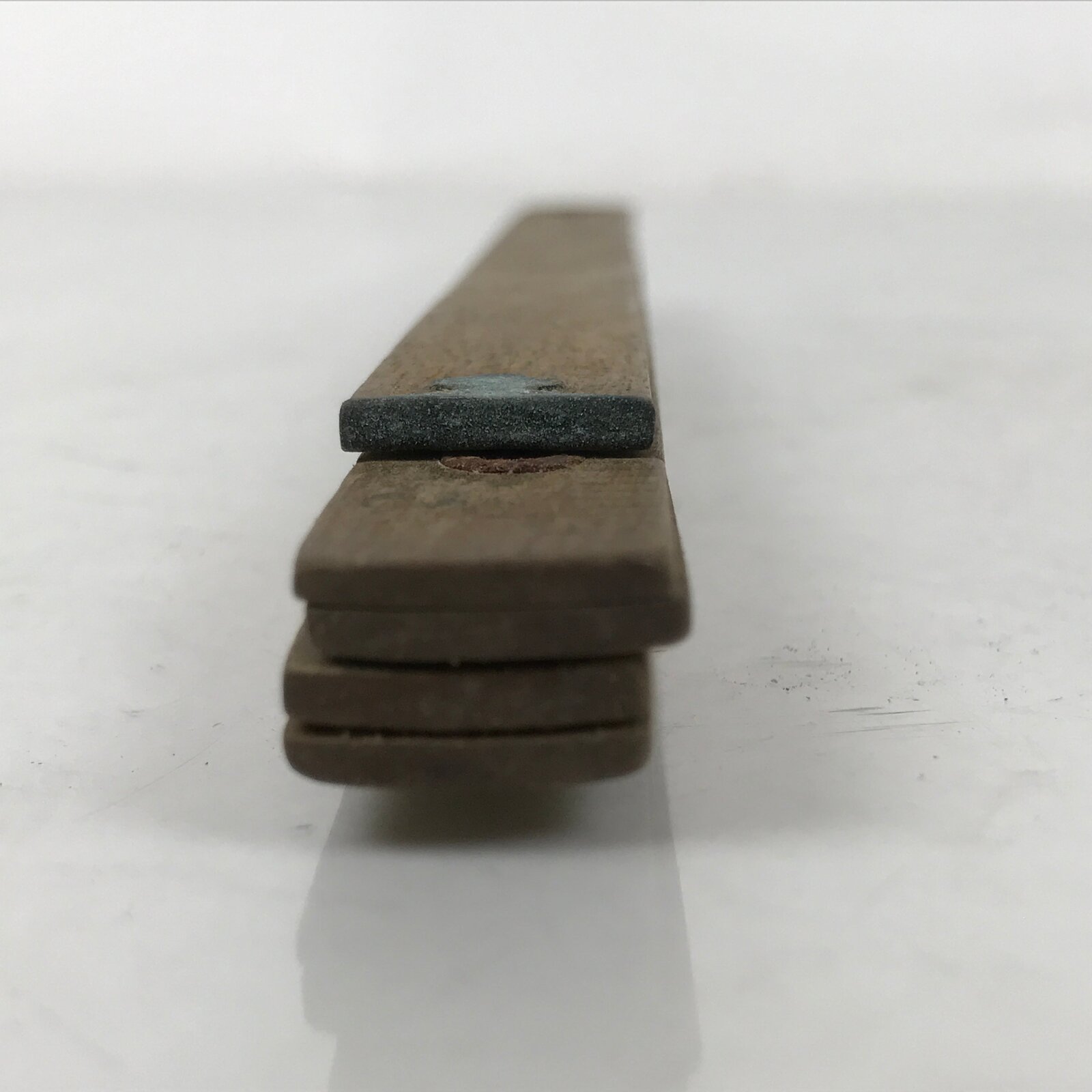 Japanese Wooden Folding Ruler Vtg Woodworking Tool Carpentry Kanejaku T321