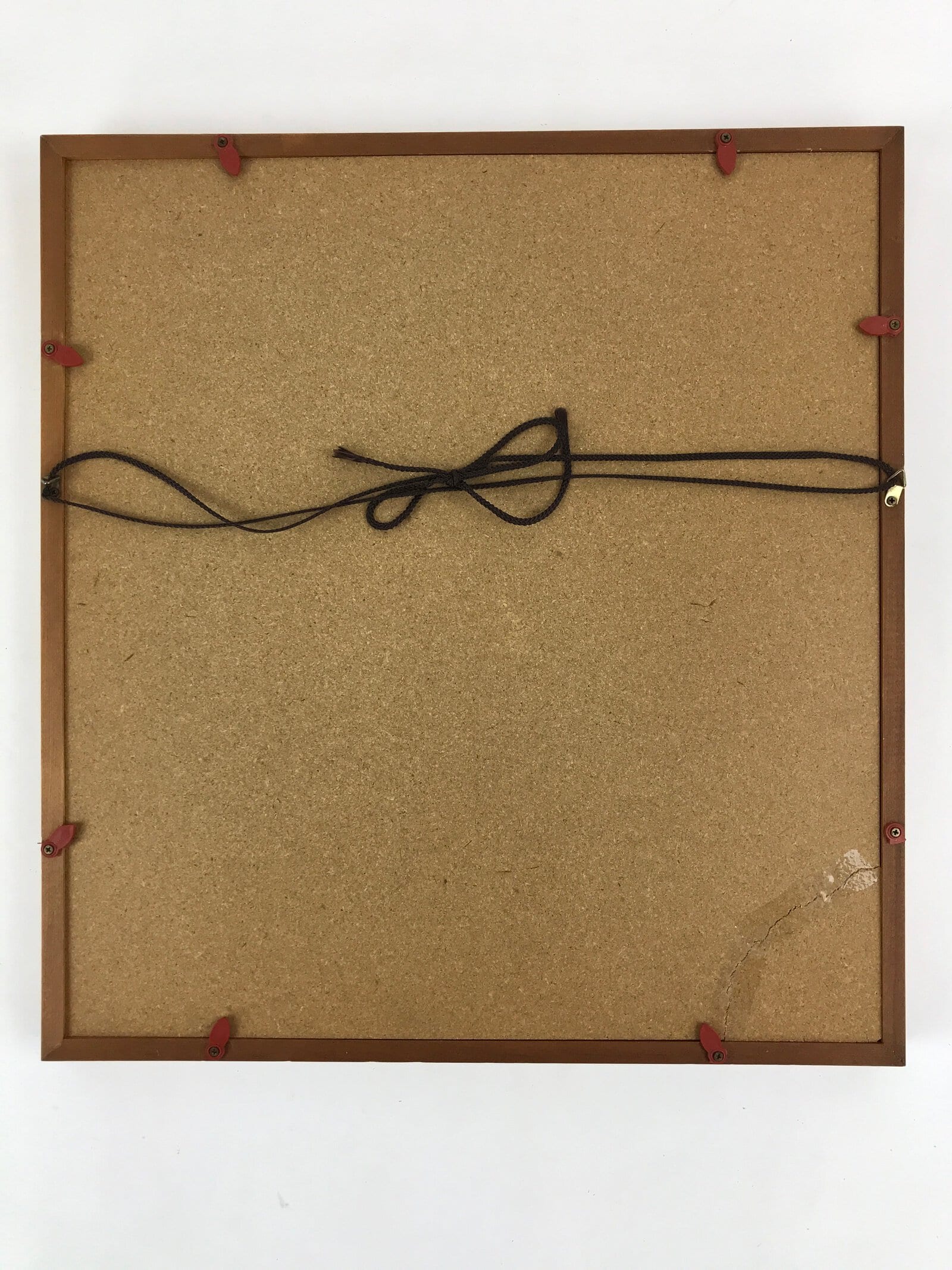 Japanese Wooden Framed Ise Katagami Vtg Kimono Stencil Shochikubai Fans FR7