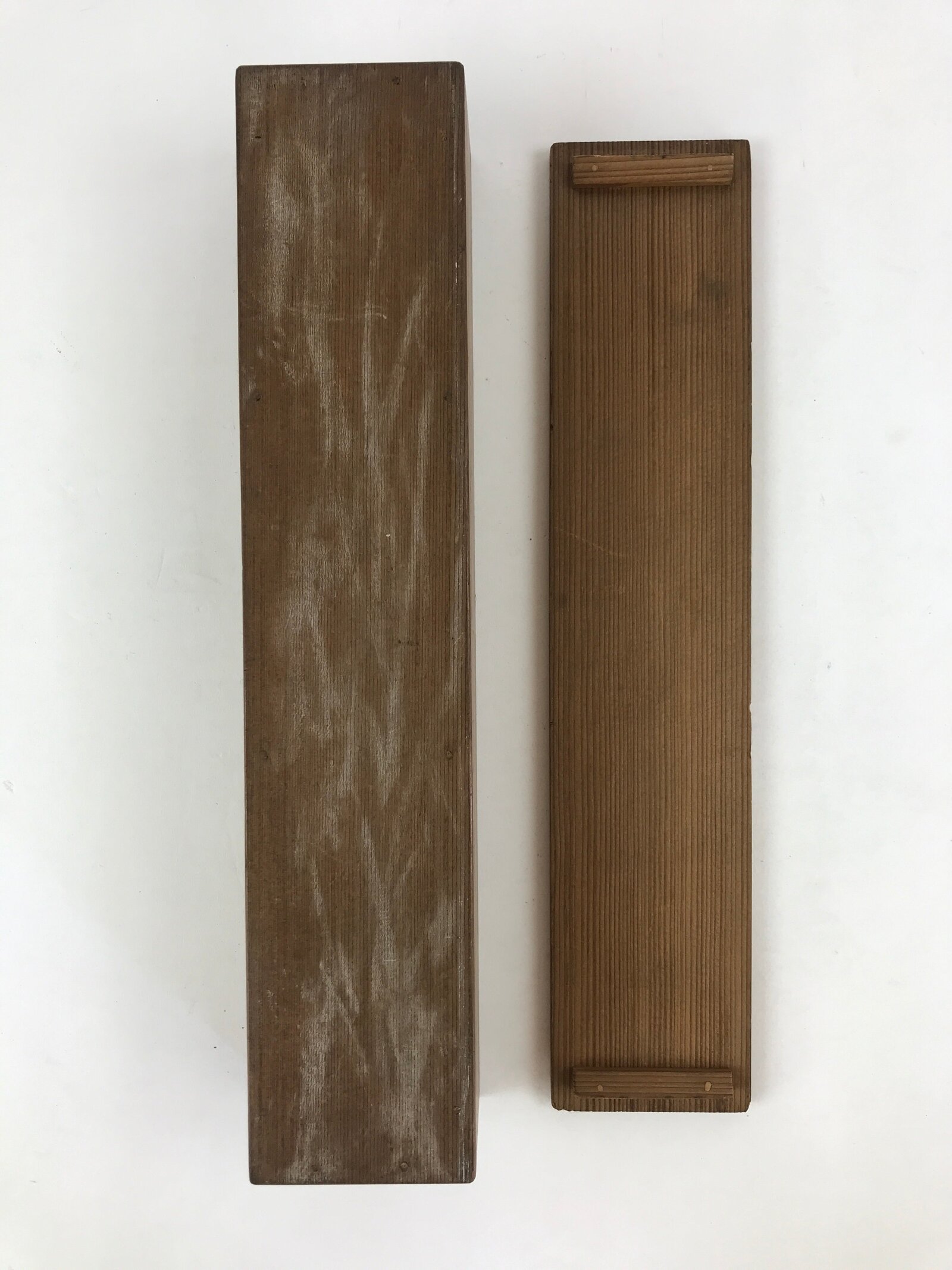 Japanese Wooden Hanging Scroll Box Vtg Kakejiku Hako Inside Length 32.1cm SB229