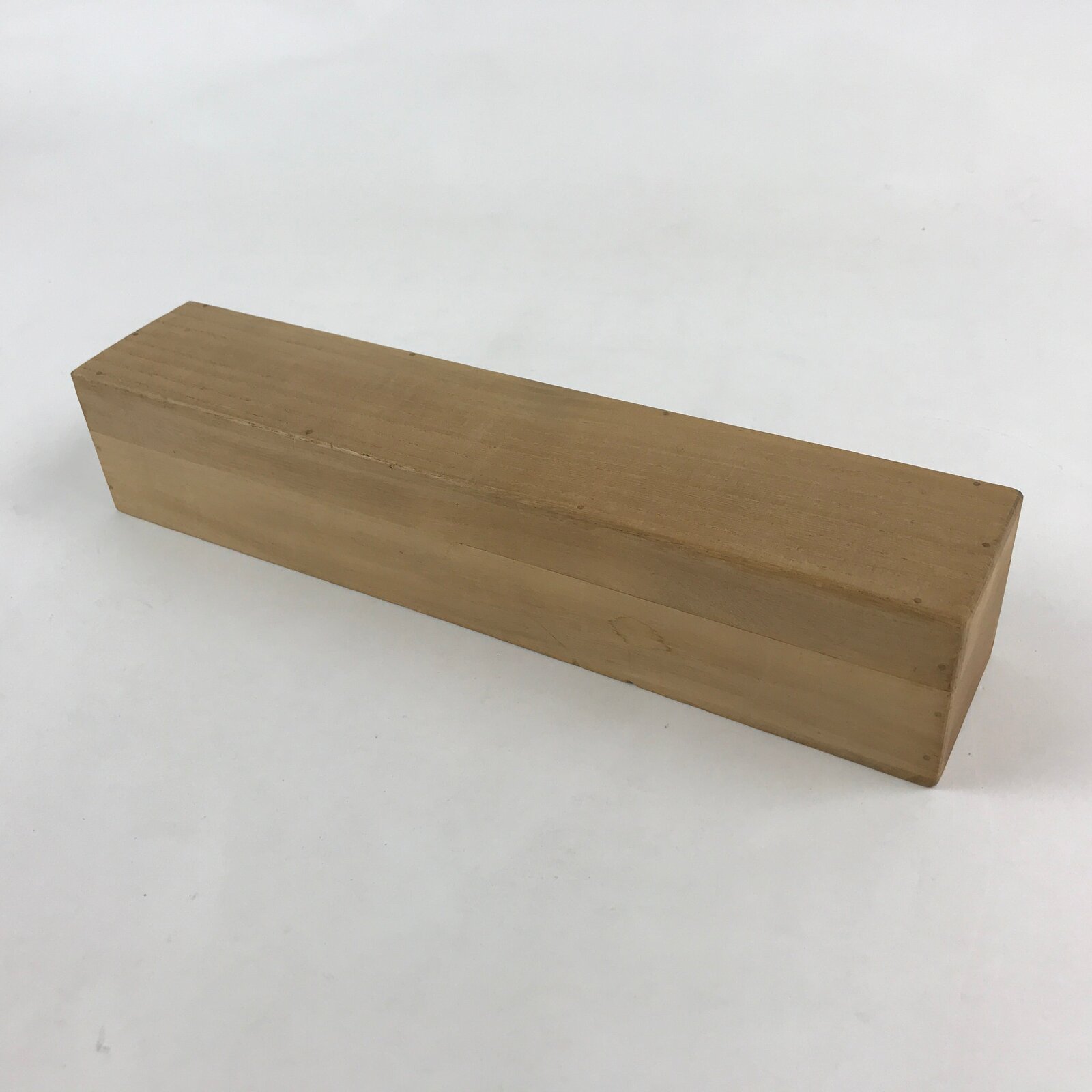 Japanese Wooden Hanging Scroll Box Vtg Kakejiku Hako Inside Length 35cm SB218