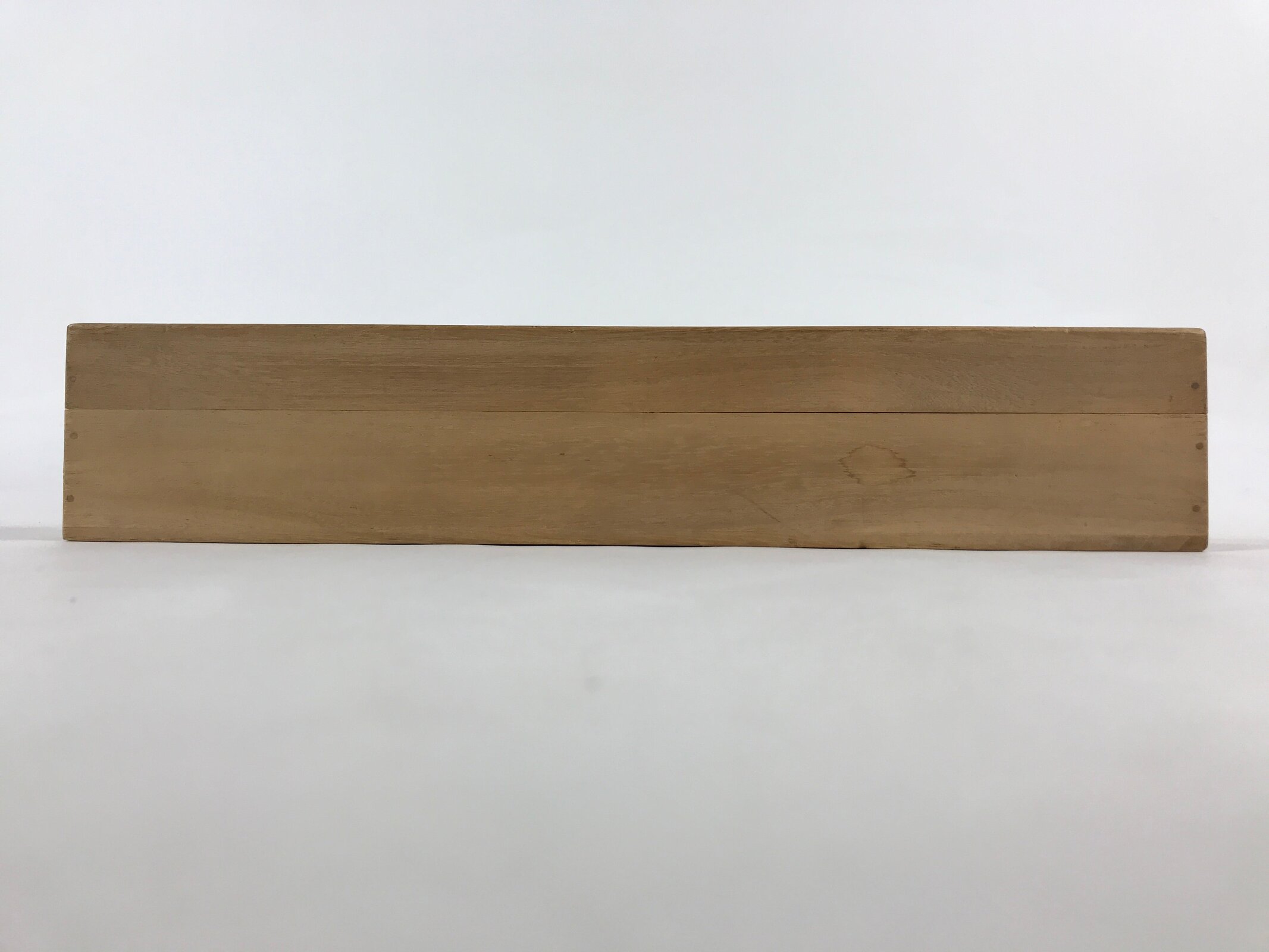 Japanese Wooden Hanging Scroll Box Vtg Kakejiku Hako Inside Length 35cm SB218