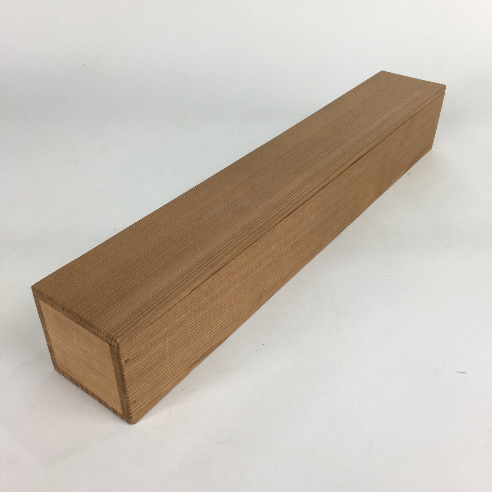 Japanese Wooden Hanging Scroll Box Vtg Kakejiku Hako Inside Length 42.3cm SB159