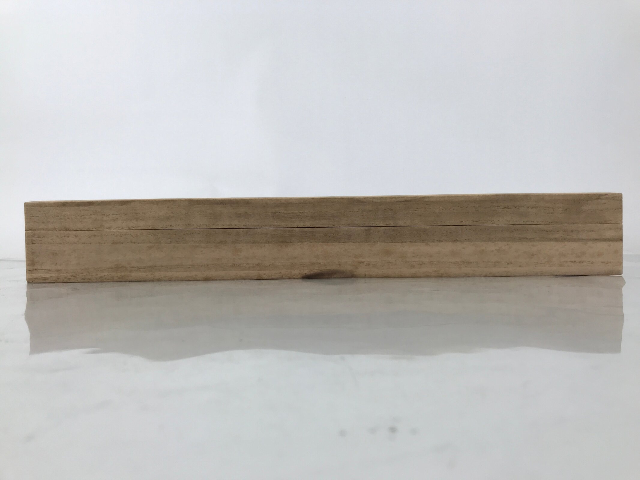 Japanese Wooden Hanging Scroll Box Vtg Kakejiku Hako Inside Length 50.1cm SB320