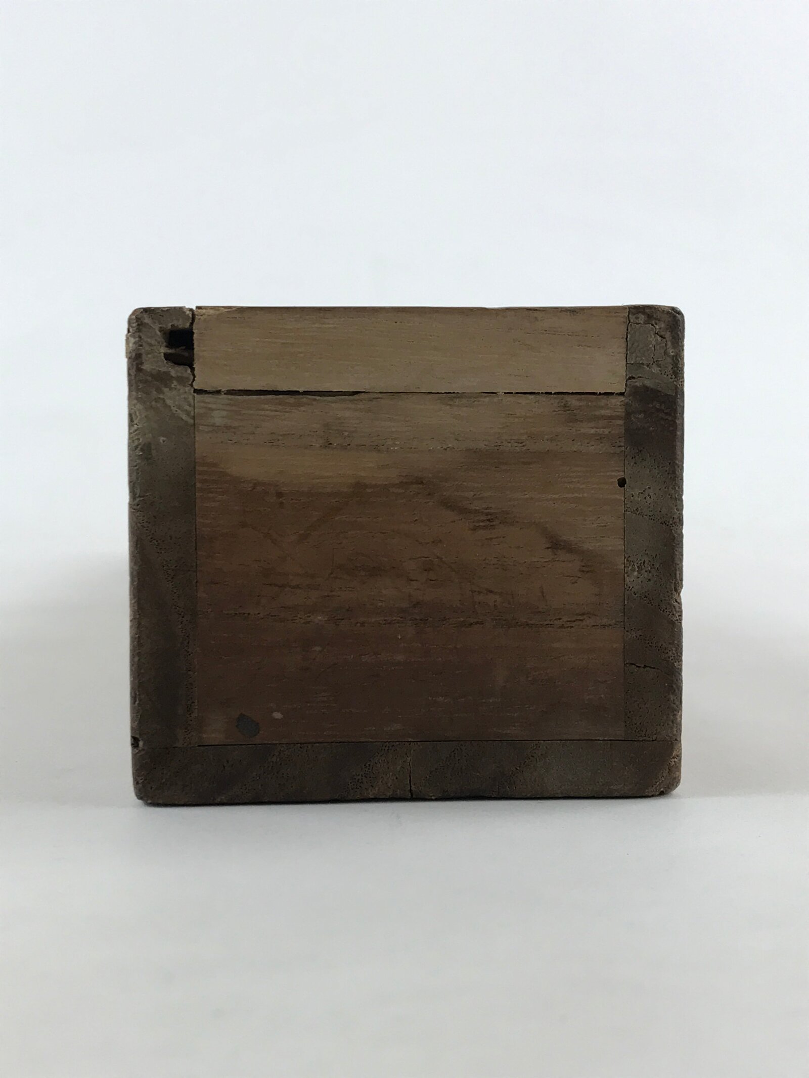 Japanese Wooden Hanging Scroll Box Vtg Kakejiku Hako Inside Length 51.7cm SB235