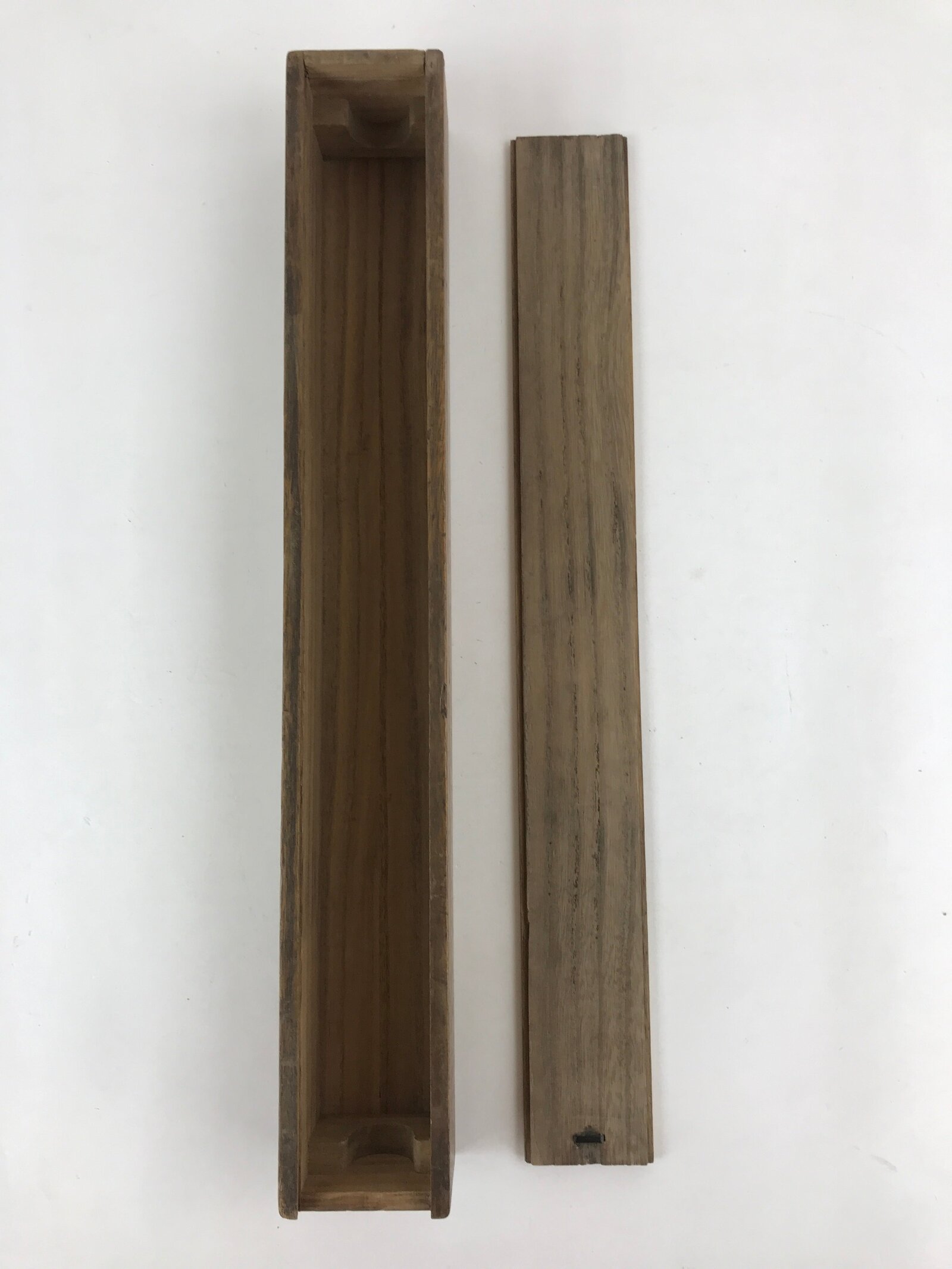 Japanese Wooden Hanging Scroll Box Vtg Kakejiku Hako Inside Length 51.7cm SB235