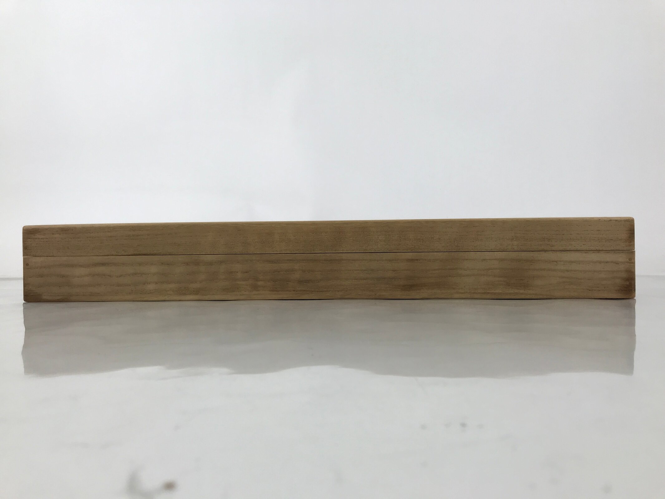 Japanese Wooden Hanging Scroll Box Vtg Kakejiku Hako Inside Length 52.5cm SB308