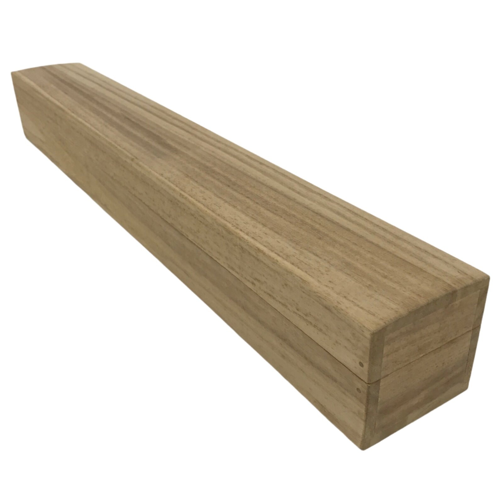 Japanese Wooden Hanging Scroll Box Vtg Kakejiku Hako Inside Length 54.5cm SB310