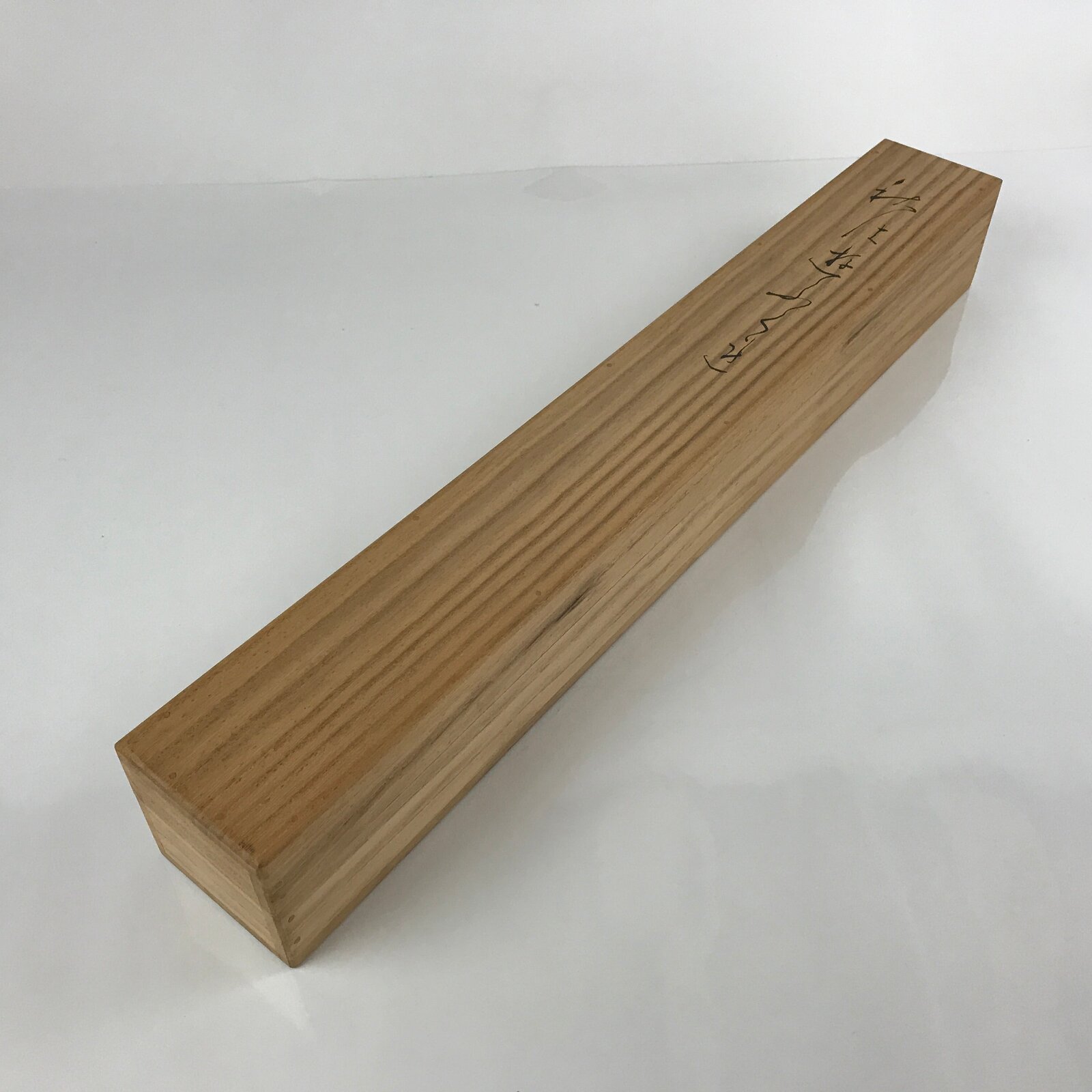 Japanese Wooden Hanging Scroll Box Vtg Kakejiku Hako Inside Length 56cm SB283