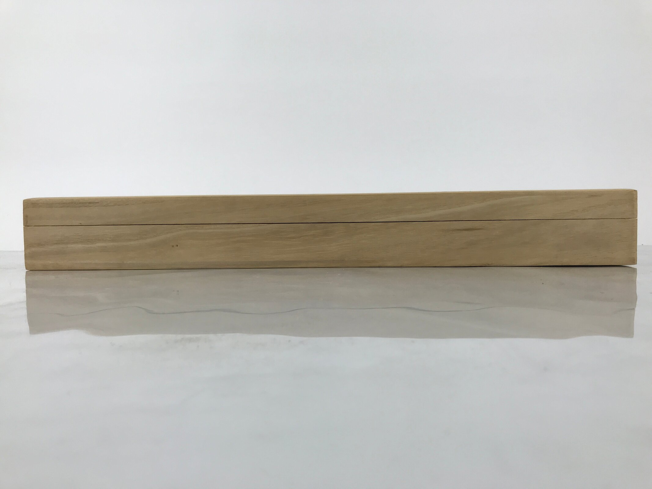 Japanese Wooden Hanging Scroll Box Vtg Kakejiku Hako Inside Length 59.5cm SB335