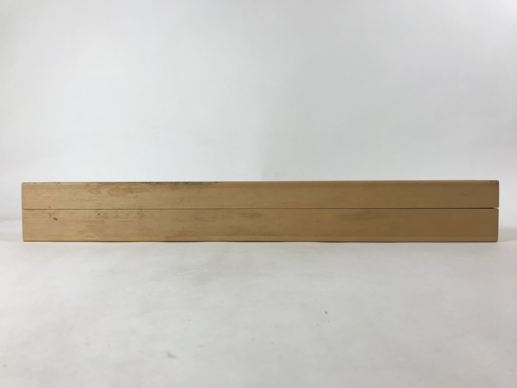 Japanese Wooden Hanging Scroll Box Vtg Kakejiku Hako Inside Length 60.3cm SB265