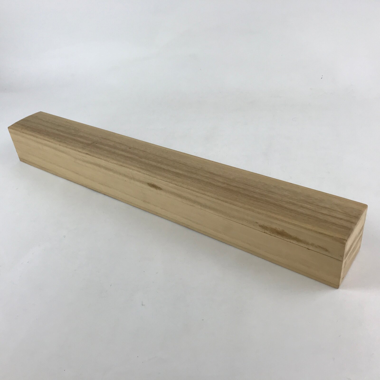 Japanese Wooden Hanging Scroll Box Vtg Kakejiku Hako Inside Length 60.5cm SB217