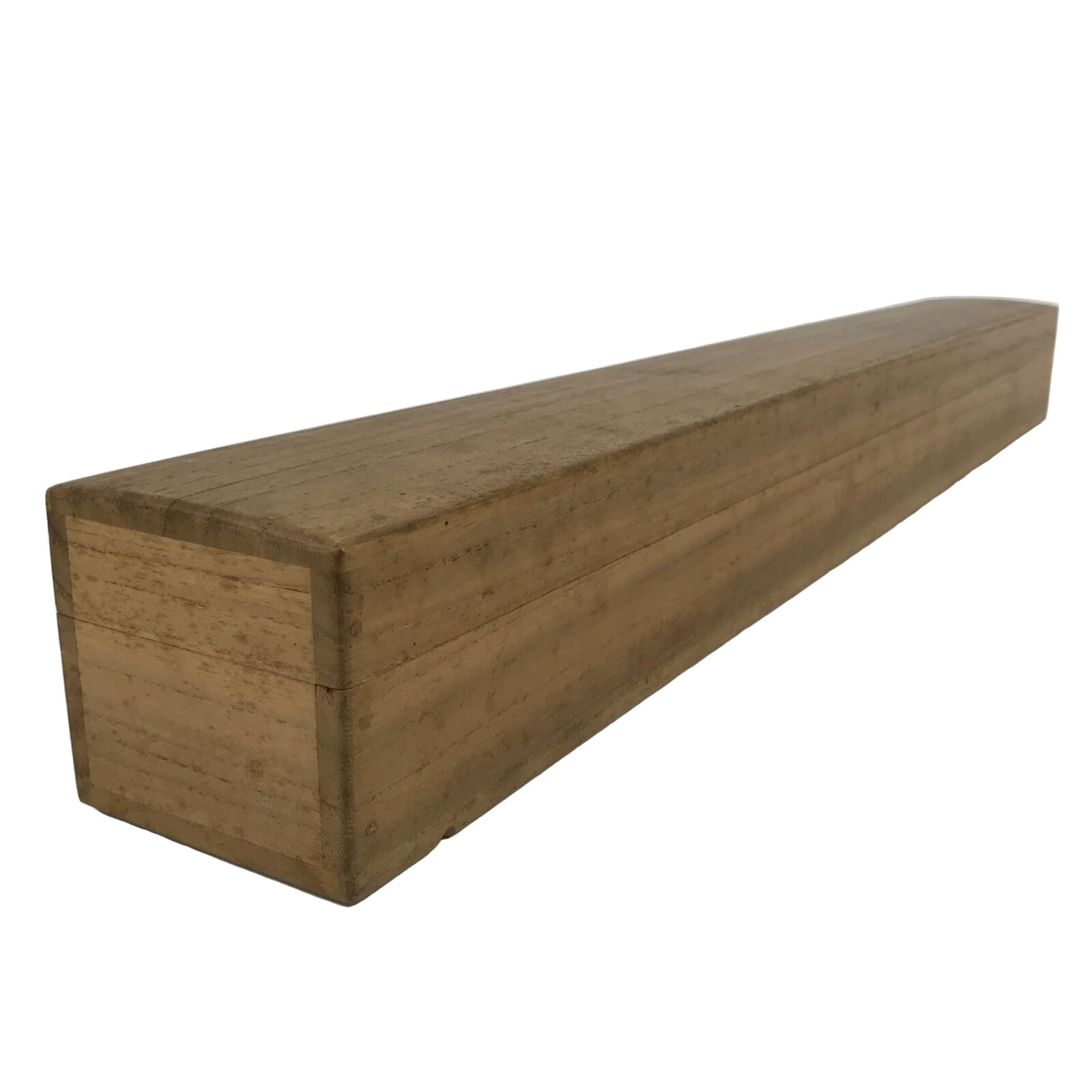 Japanese Wooden Hanging Scroll Box Vtg Kakejiku Hako Inside Length 60.5cm SB332