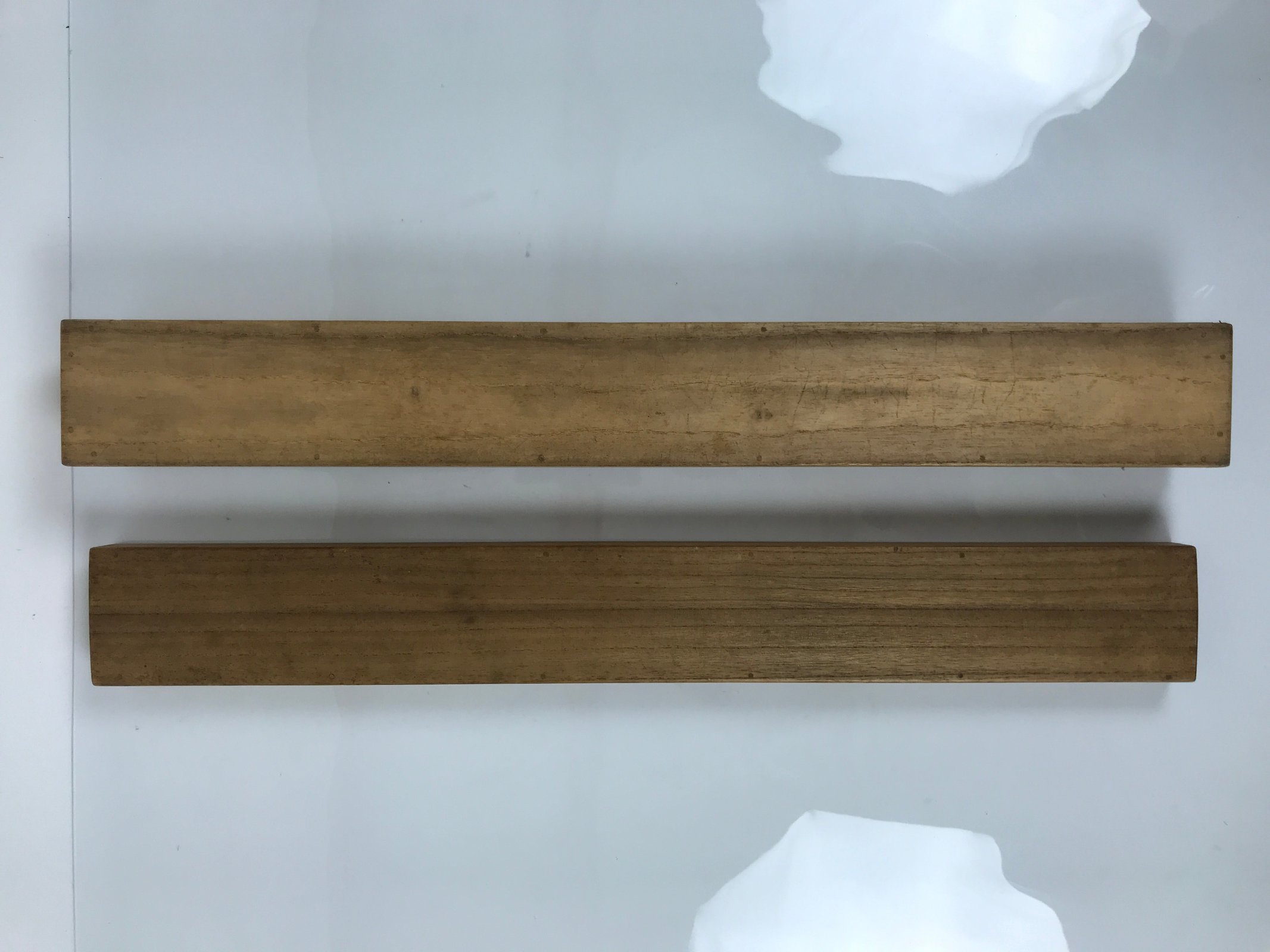 Japanese Wooden Hanging Scroll Box Vtg Kakejiku Hako Inside Length 60.5cm SB332