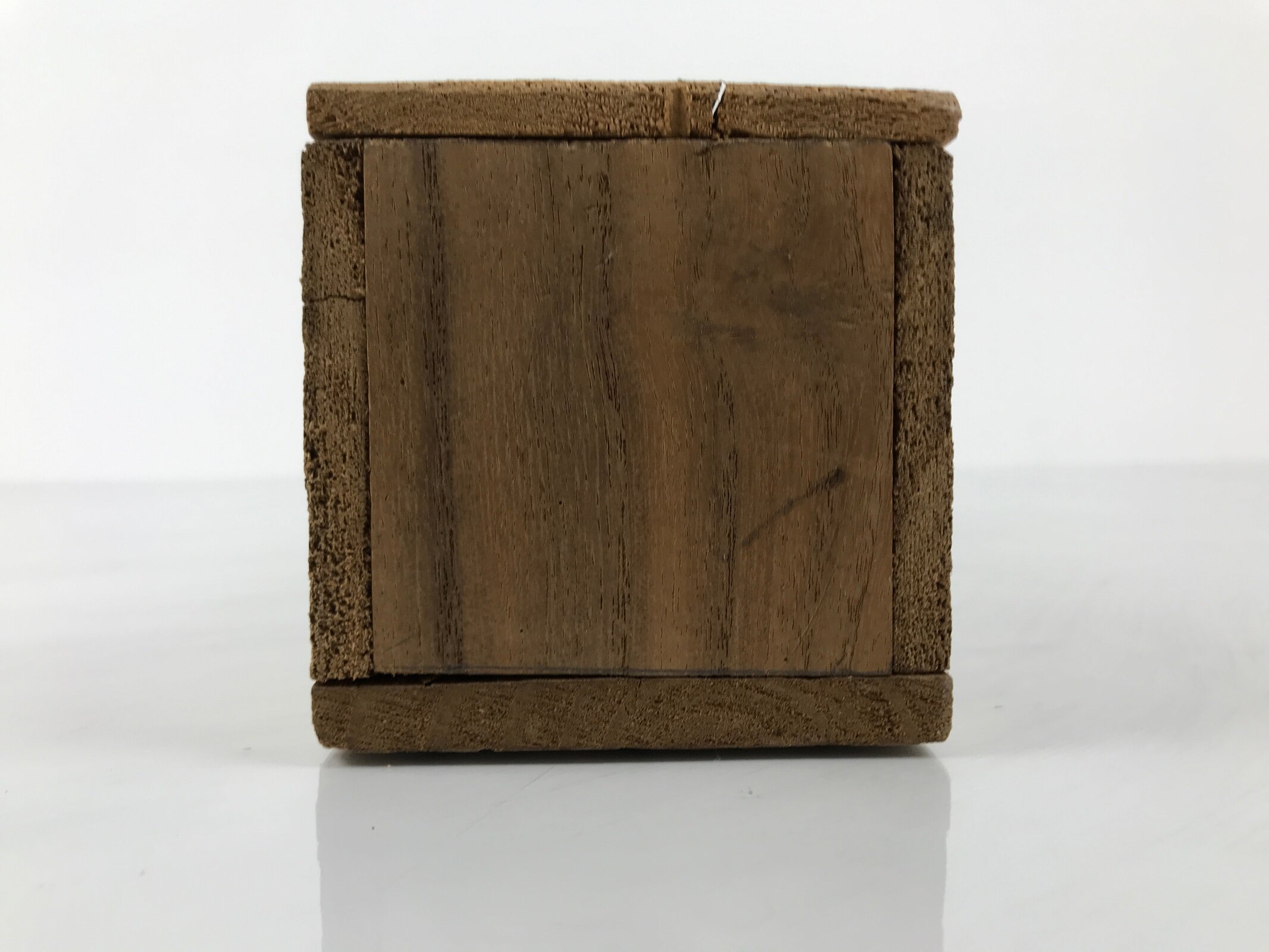 Japanese Wooden Hanging Scroll Box Vtg Kakejiku Hako Inside Length 61.2cm SB322