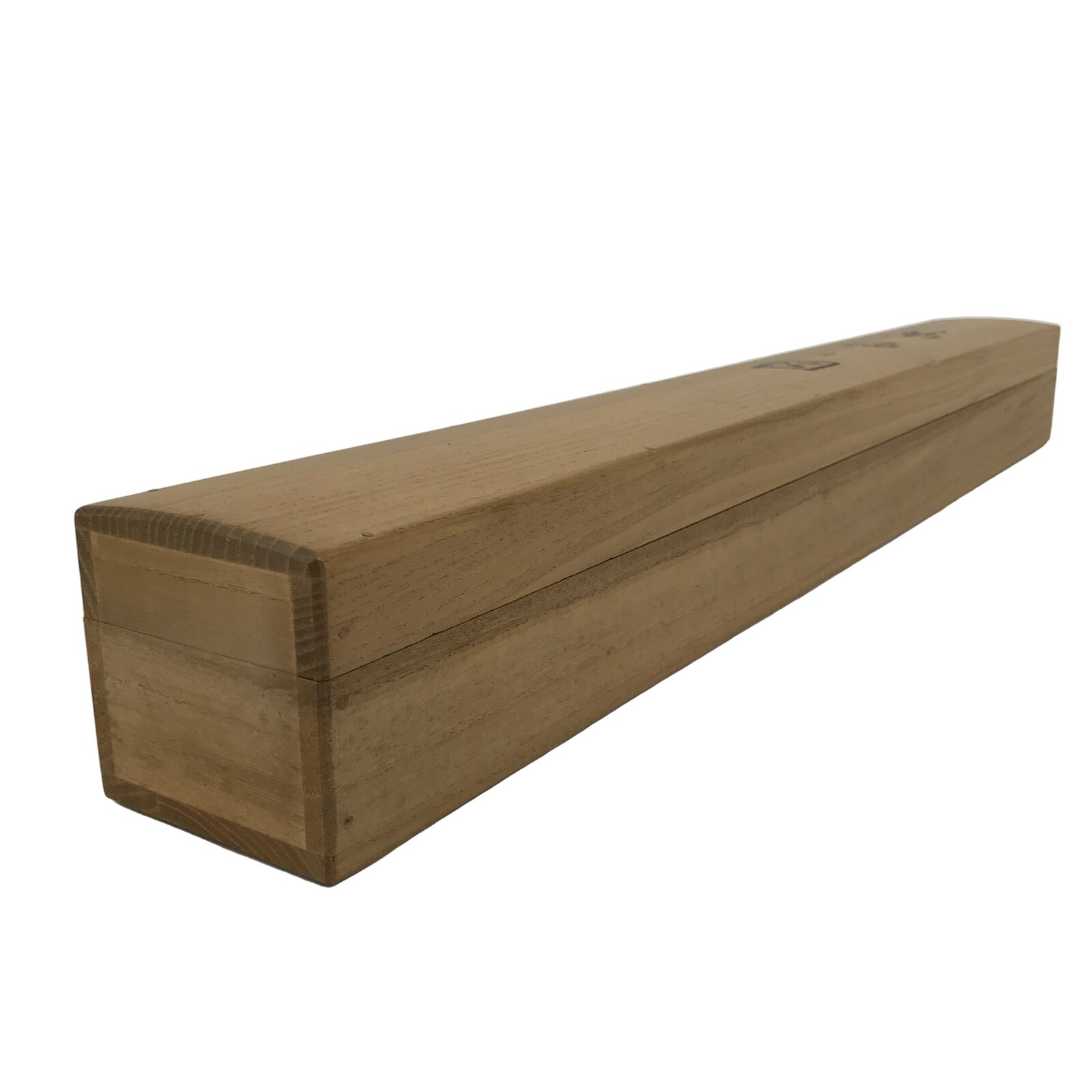 Japanese Wooden Hanging Scroll Box Vtg Kakejiku Hako Inside Length 62.1cm SB324