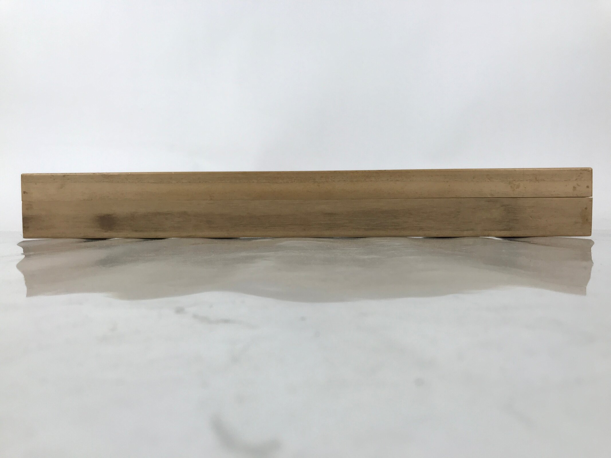 Japanese Wooden Hanging Scroll Box Vtg Kakejiku Hako Inside Length 62.3cm SB306