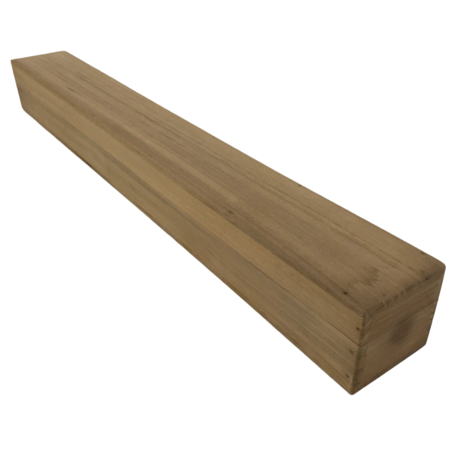 Japanese Wooden Hanging Scroll Box Vtg Kakejiku Hako Inside Length 62cm SB307