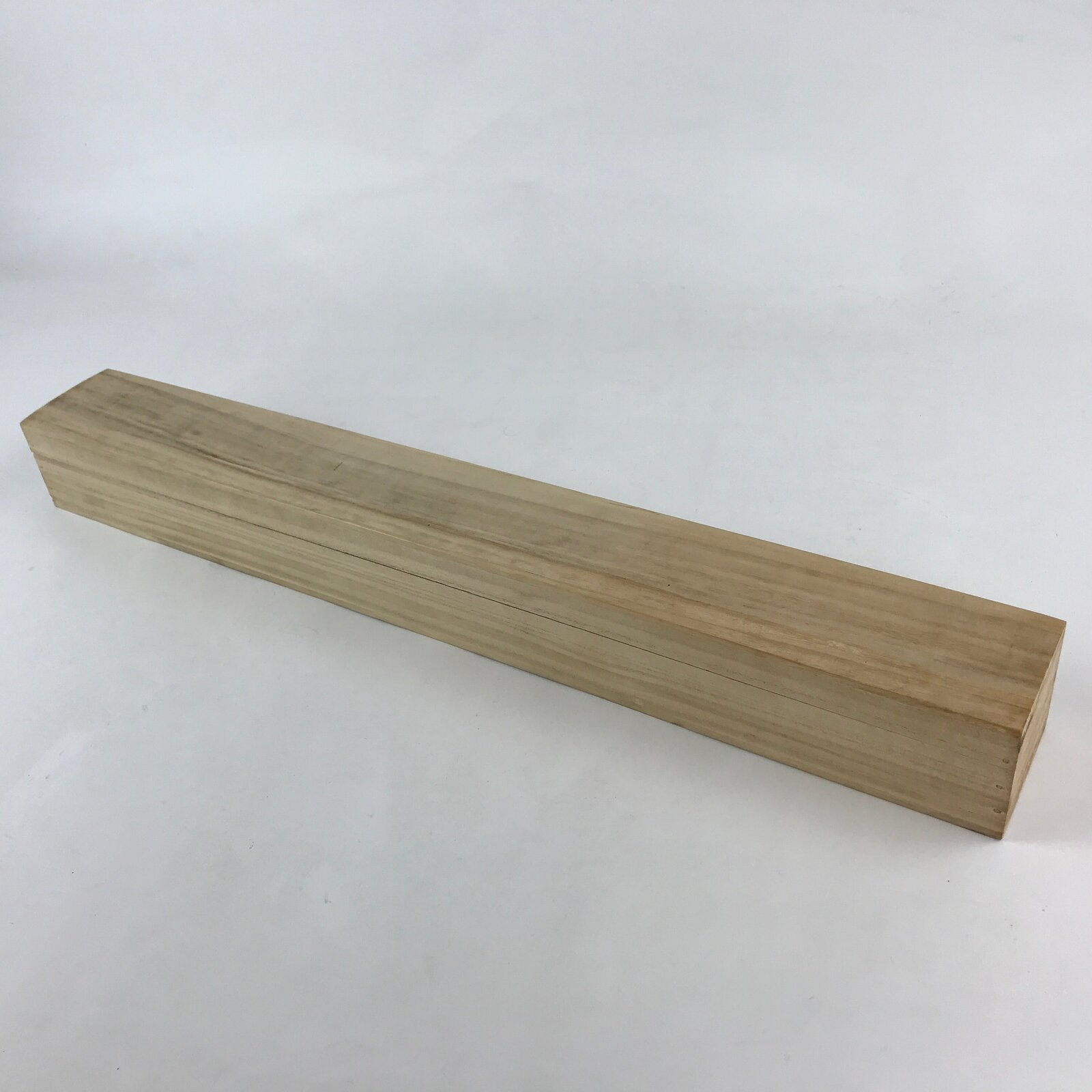 Japanese Wooden Hanging Scroll Box Vtg Kakejiku Hako Inside Length 63.7cm SB214