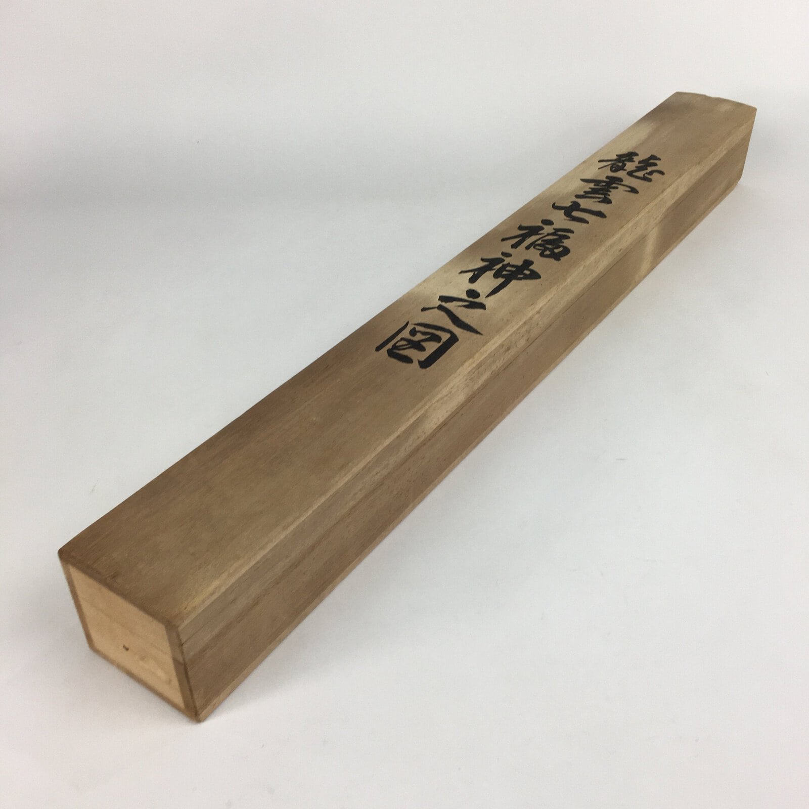 Japanese Wooden Hanging Scroll Box Vtg Kakejiku Hako Inside Length 69.5 cm SB181