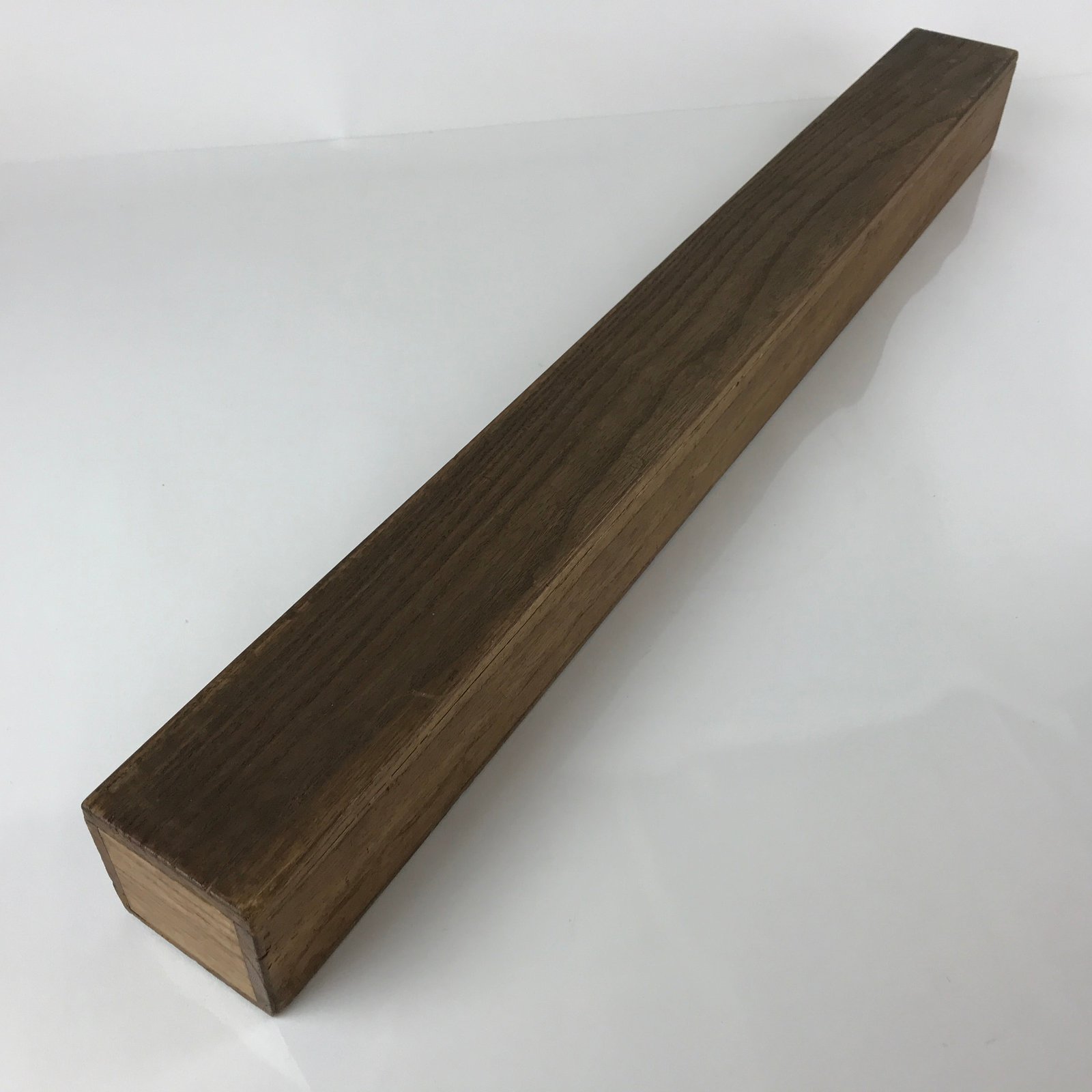 Japanese Wooden Hanging Scroll Box Vtg Kakejiku Hako Inside Length 71cm SB287