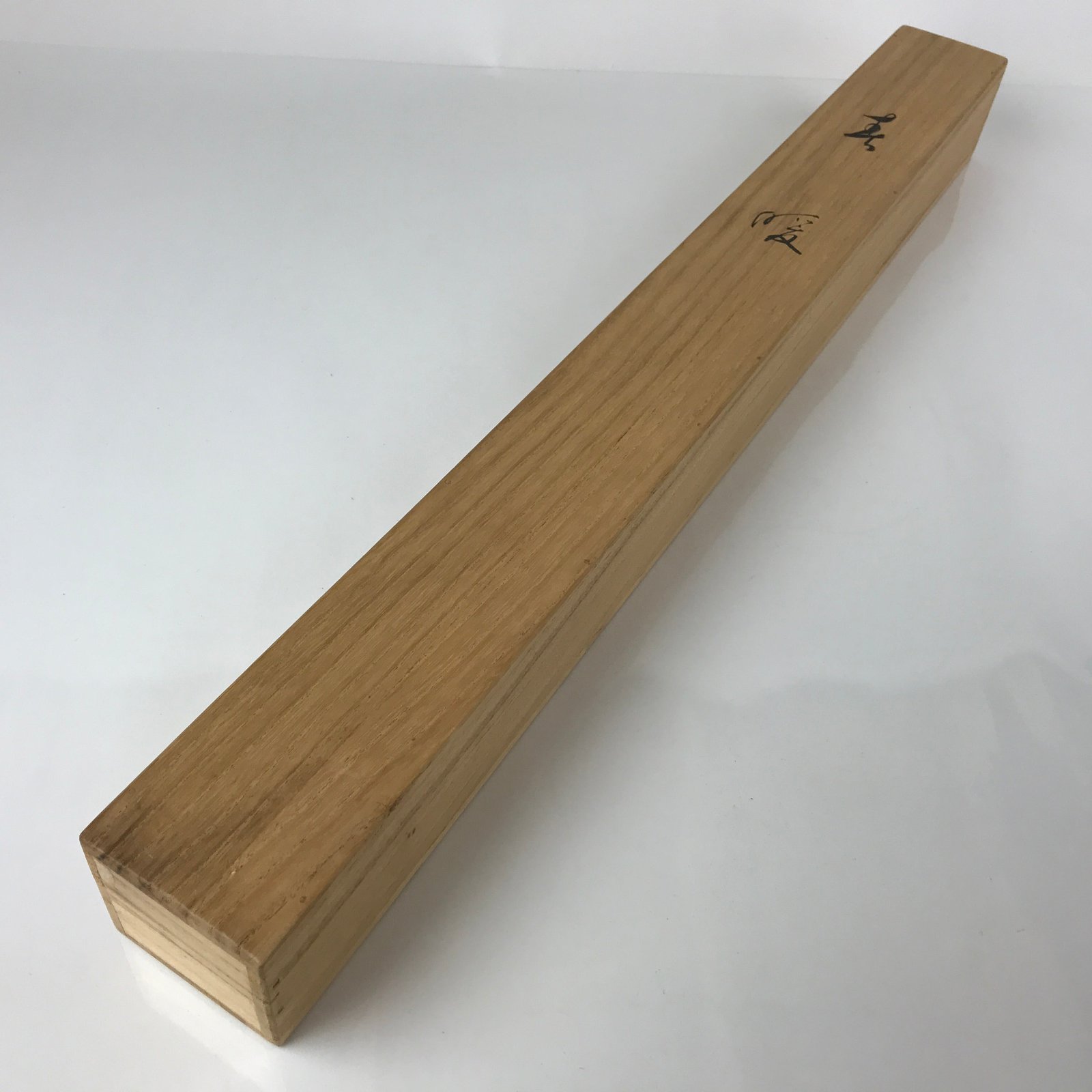Japanese Wooden Hanging Scroll Box Vtg Kakejiku Hako Inside Length 72.5cm SB289