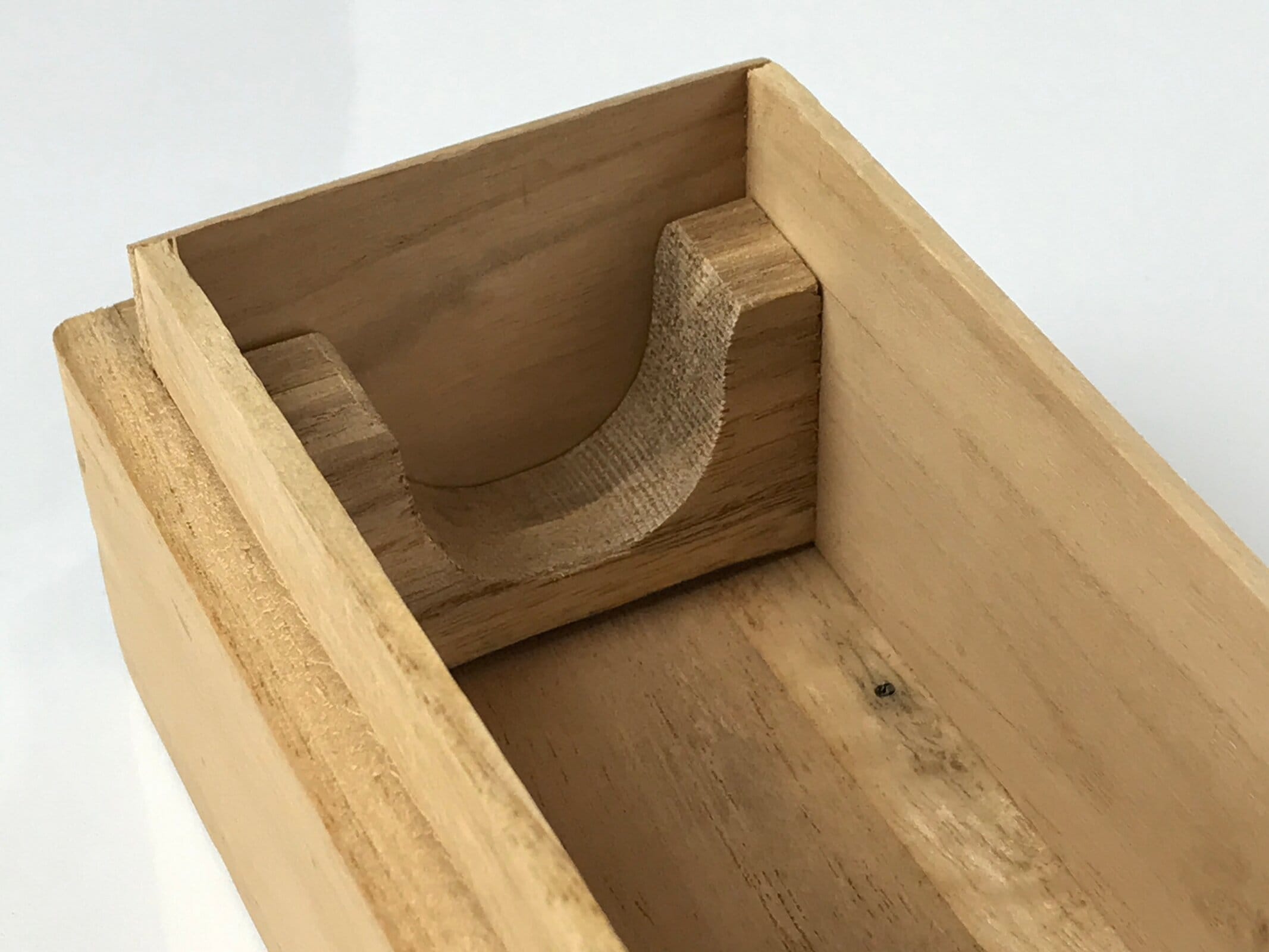 Japanese Wooden Hanging Scroll Box Vtg Kakejiku Hako Inside Length 72.5cm SB289