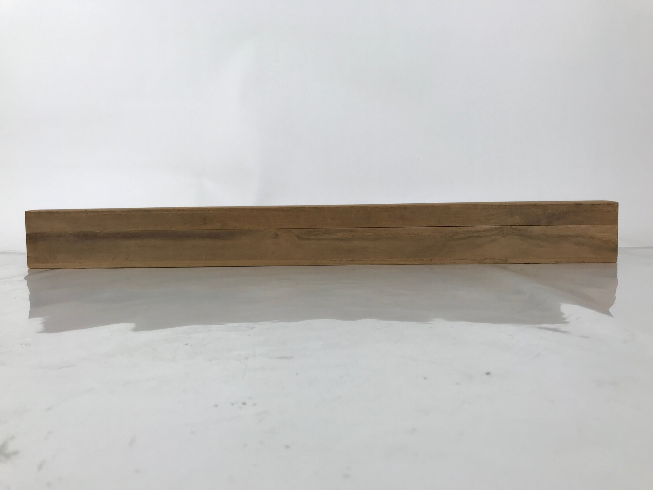 Japanese Wooden Hanging Scroll Box Vtg Kakejiku Hako Inside Length 73cm SB319