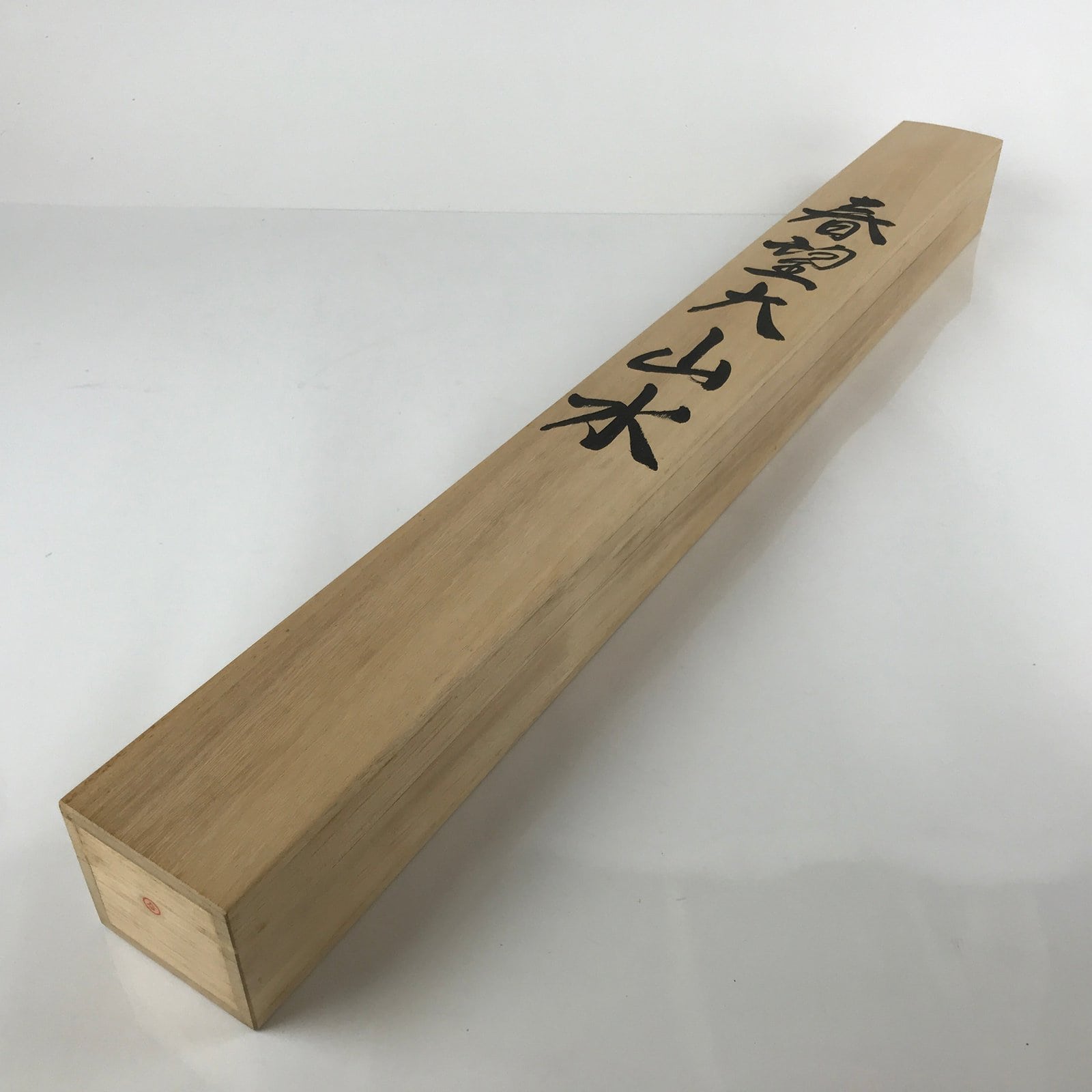 Japanese Wooden Hanging Scroll Box Vtg Kakejiku Hako Inside Length 80.5cm SB295