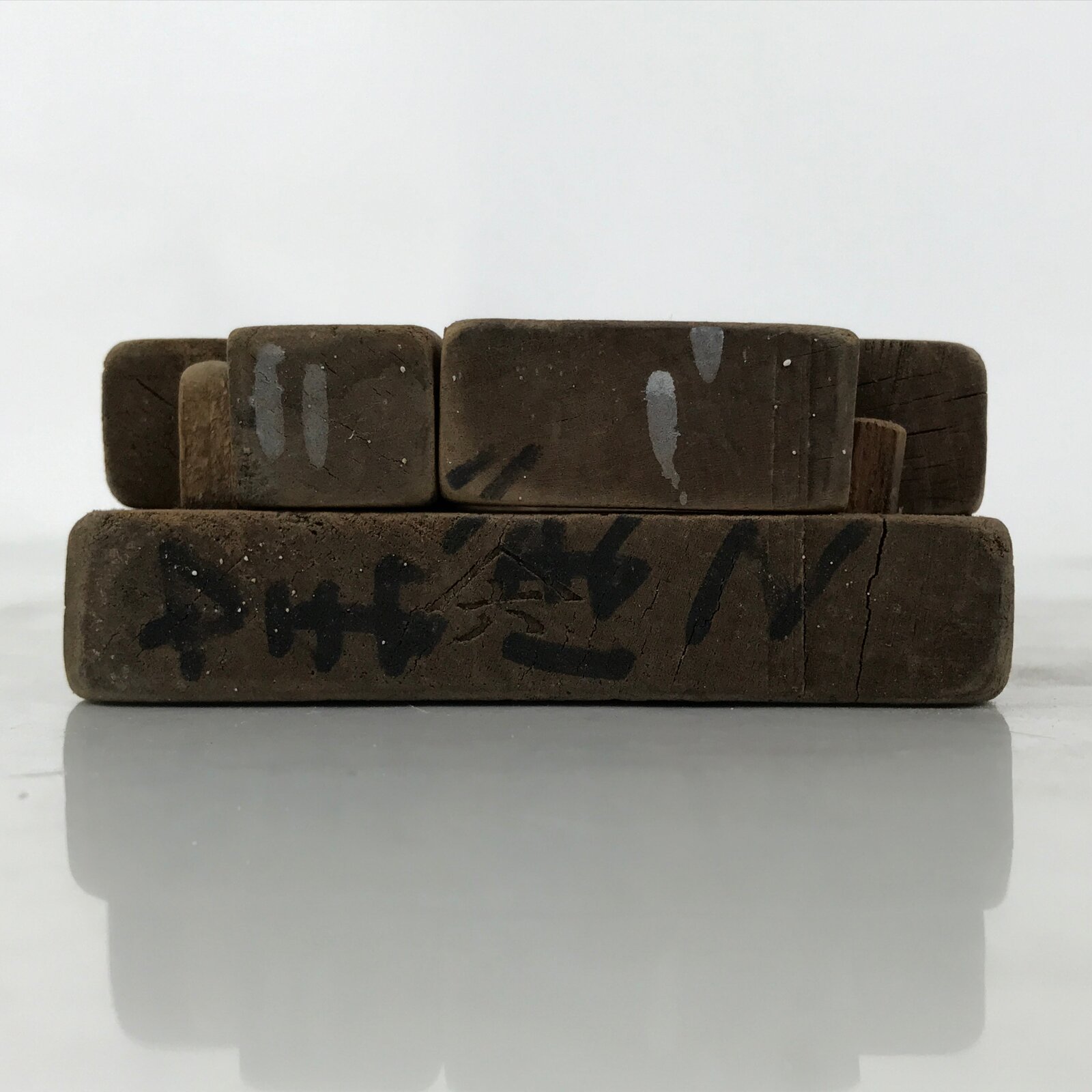 Japanese Wooden Kashigata Cake Mold Vtg Sweet Wagashi Fish Cake Kamaboko Kg664