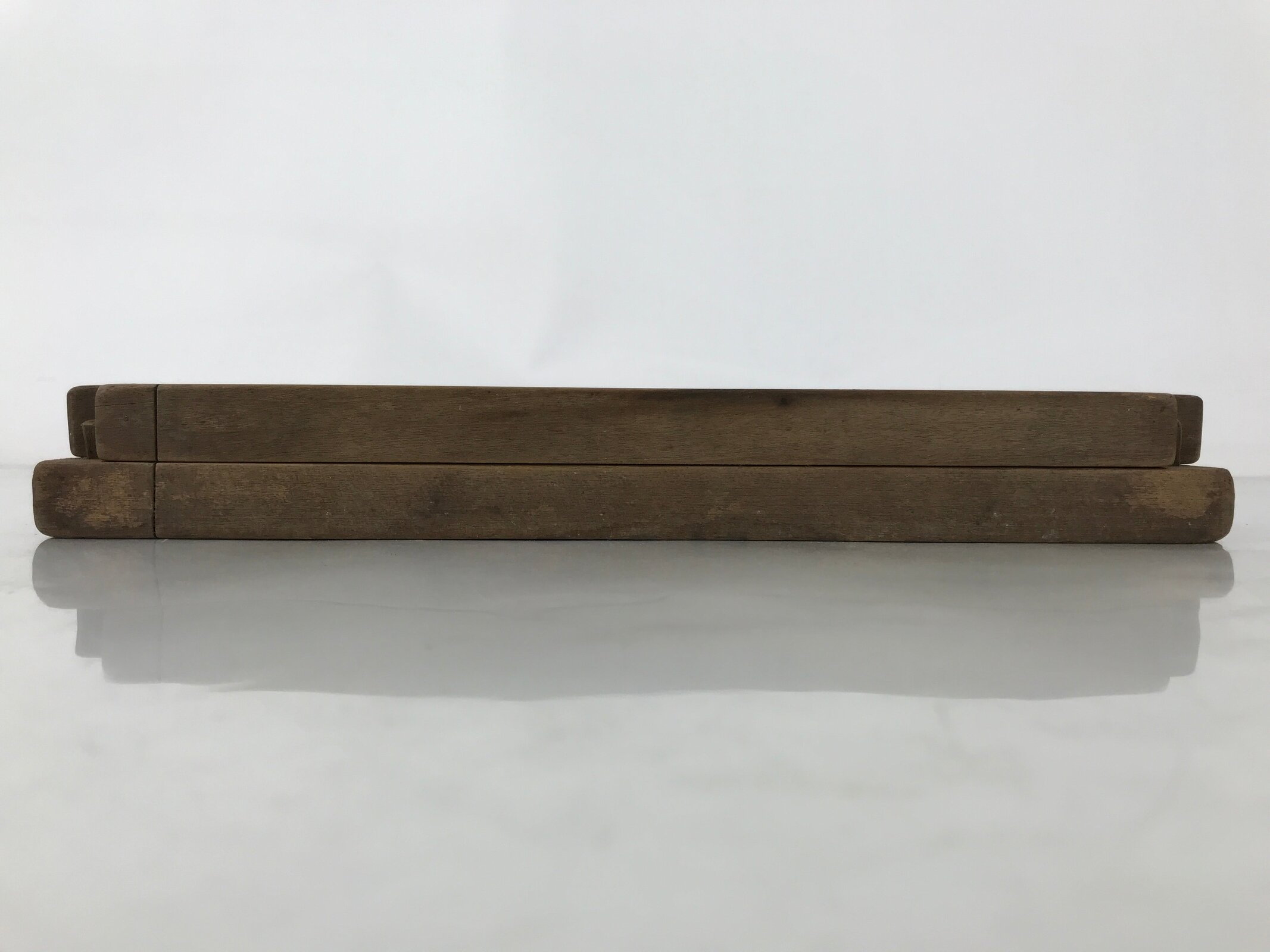 Japanese Wooden Kashigata Cake Mold Vtg Sweet Wagashi Fish Cake Kamaboko Kg664