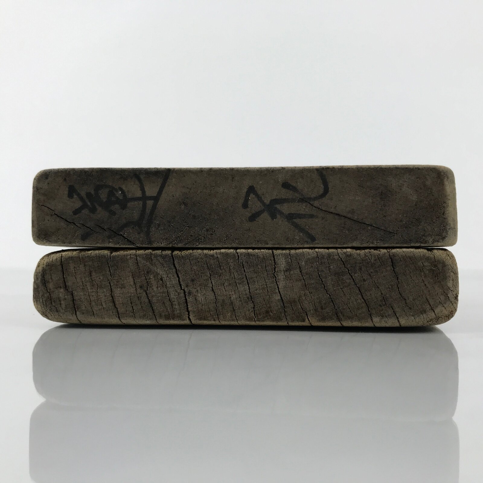 Japanese Wooden Kashigata Cake Mold Vtg Sweet Wagashi Lotus Flower Hasu Kg766