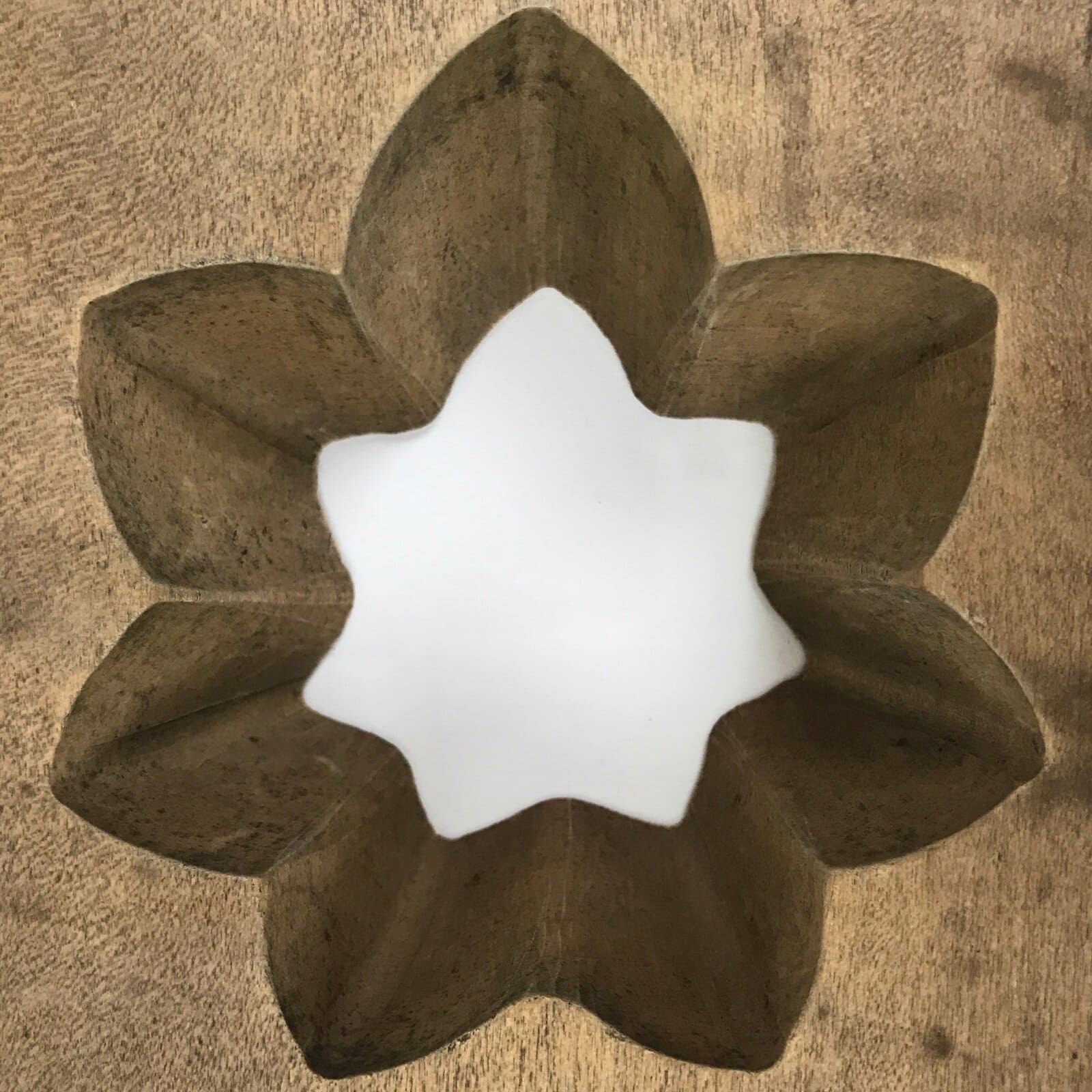 Japanese Wooden Kashigata Cake Mold Vtg Sweets Wagashi Momiji Maple Leaf Kg784