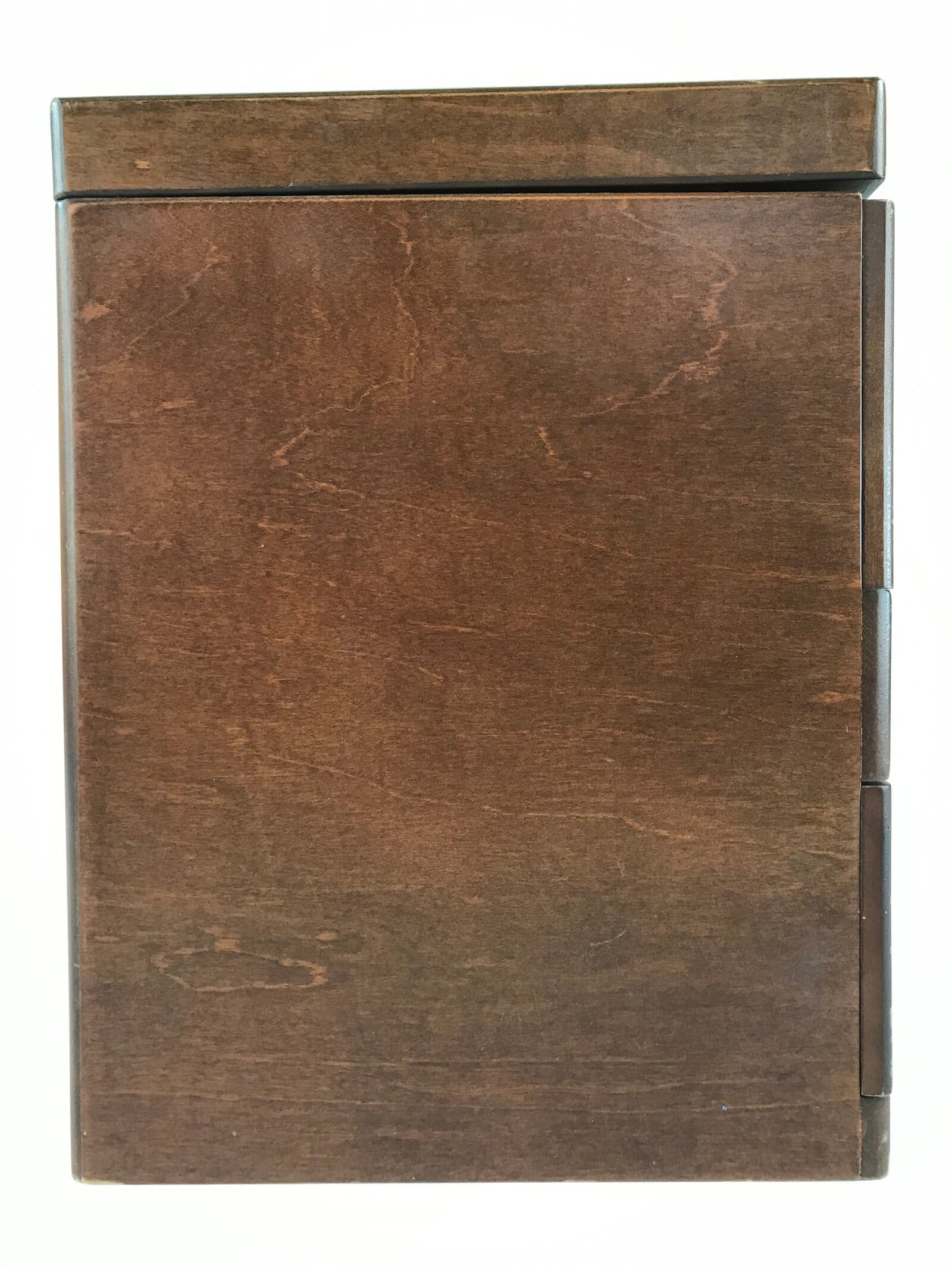 Japanese Wooden Keshobako Cosmetic Box Vtg Vanity Mirror One Drawer T322