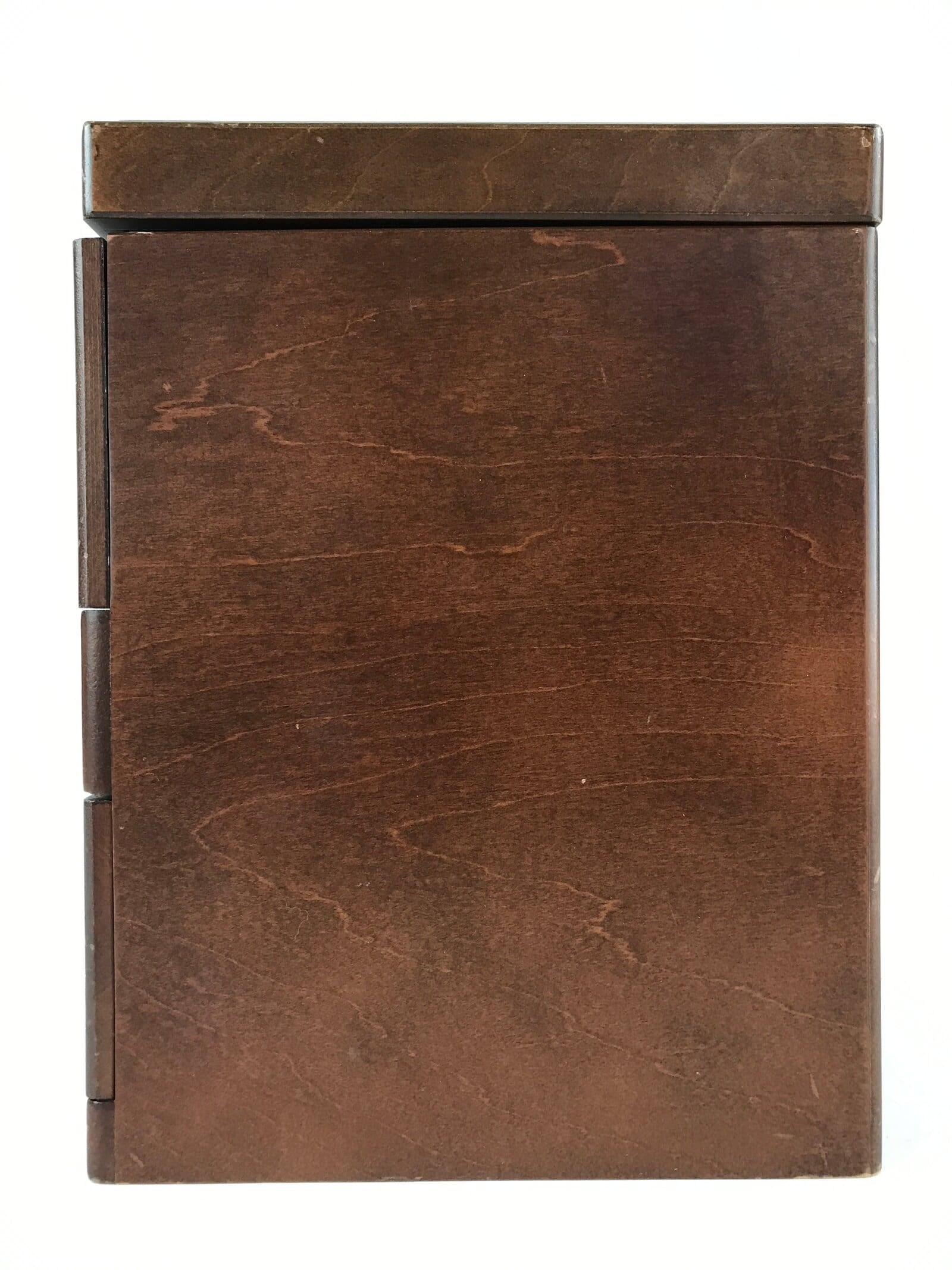 Japanese Wooden Keshobako Cosmetic Box Vtg Vanity Mirror One Drawer T322