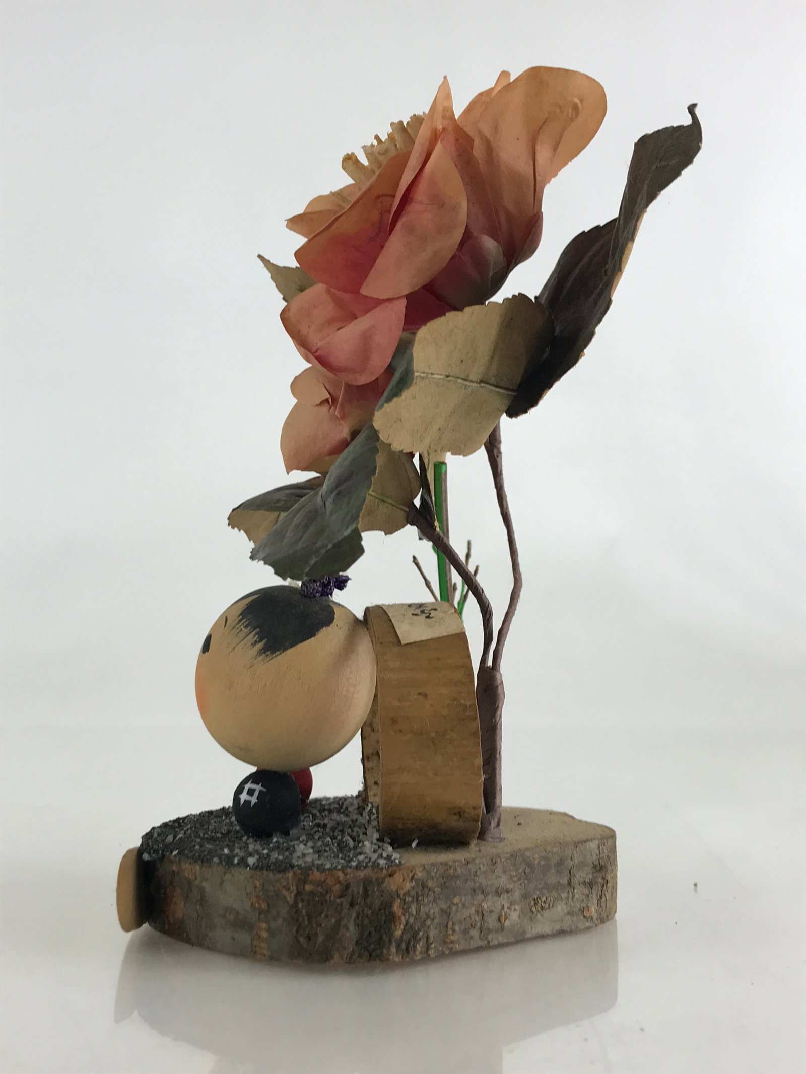 Japanese Wooden Kokeshi Doll Vtg Children Figurine Traditional Craft Folk Art To