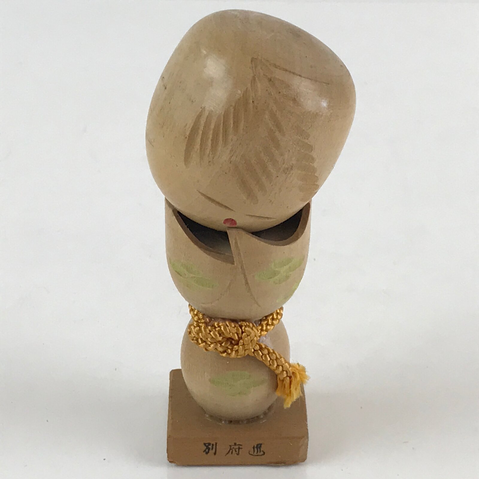Japanese Wooden Kokeshi Doll Vtg Figurine Traditional Craft Toy KF619