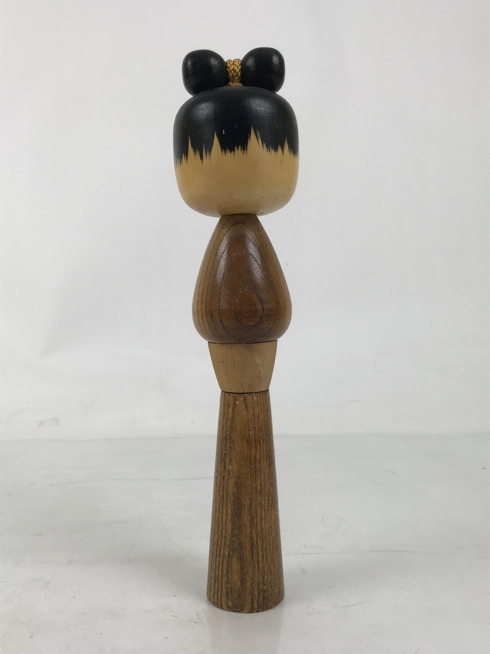 Japanese Wooden Kokeshi Doll Vtg Shochikubai Plum Blossom Pine Bamboo KF736