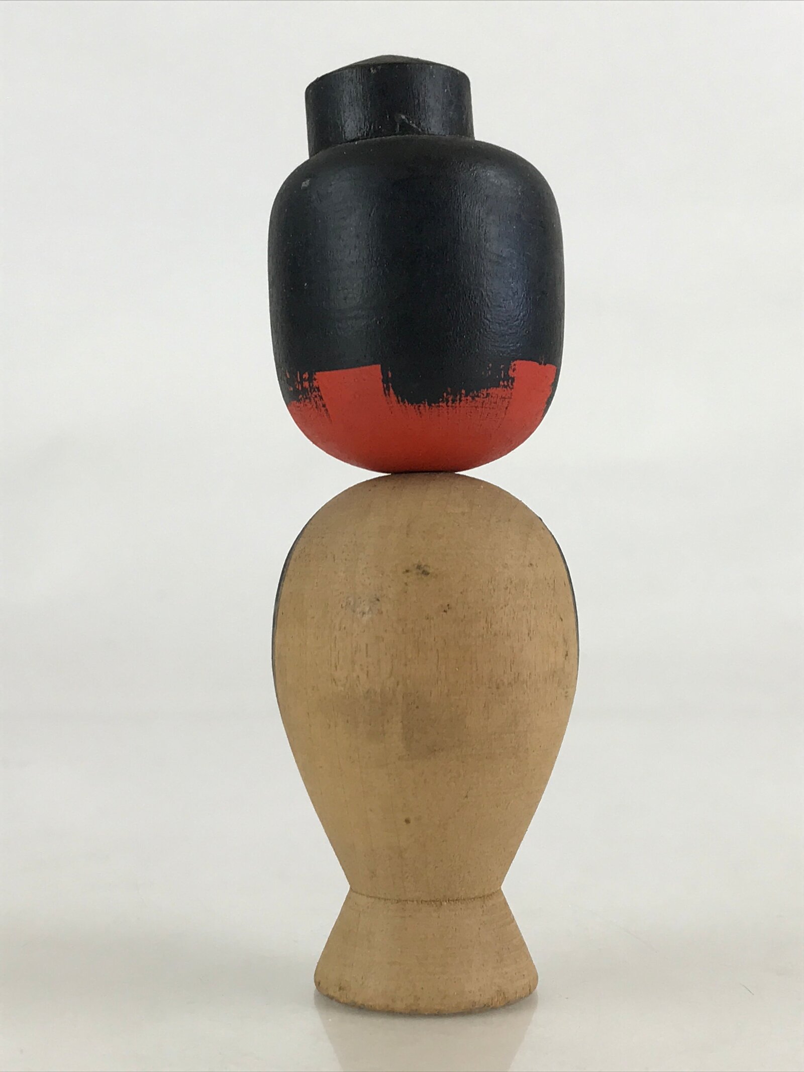 Japanese Wooden Kokeshi Doll Vtg Tengu Figurine Traditional Craft Folk Art Toy K