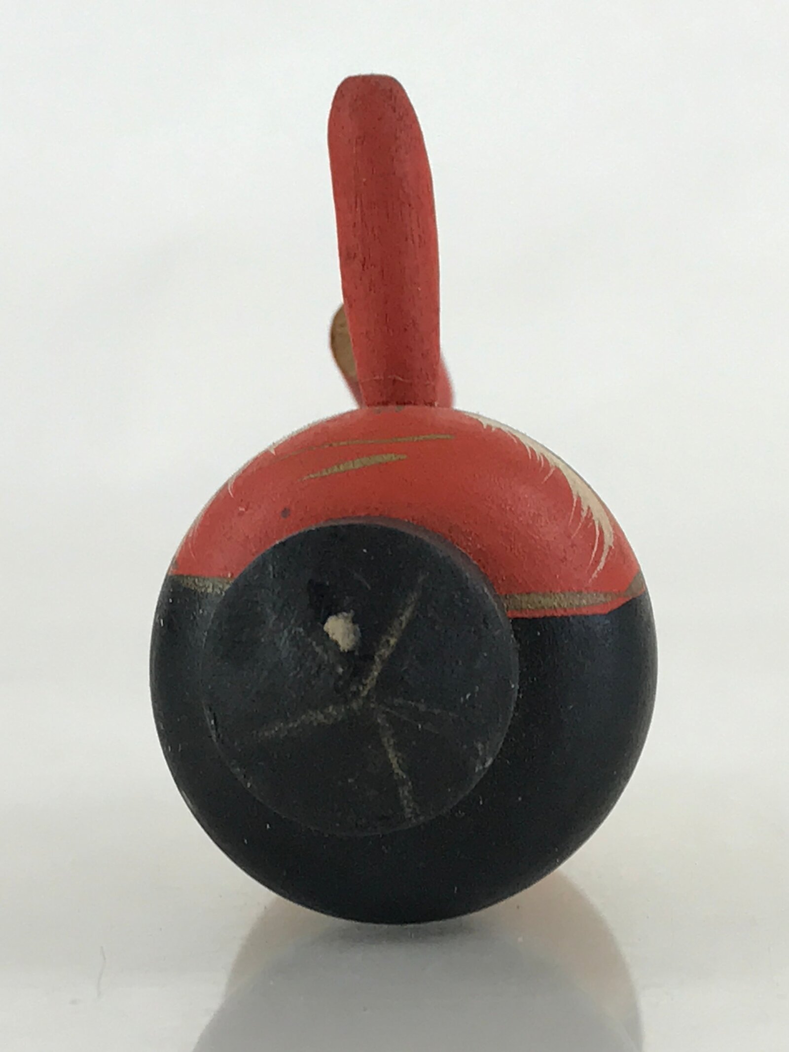 Japanese Wooden Kokeshi Doll Vtg Tengu Figurine Traditional Craft Folk Art Toy K